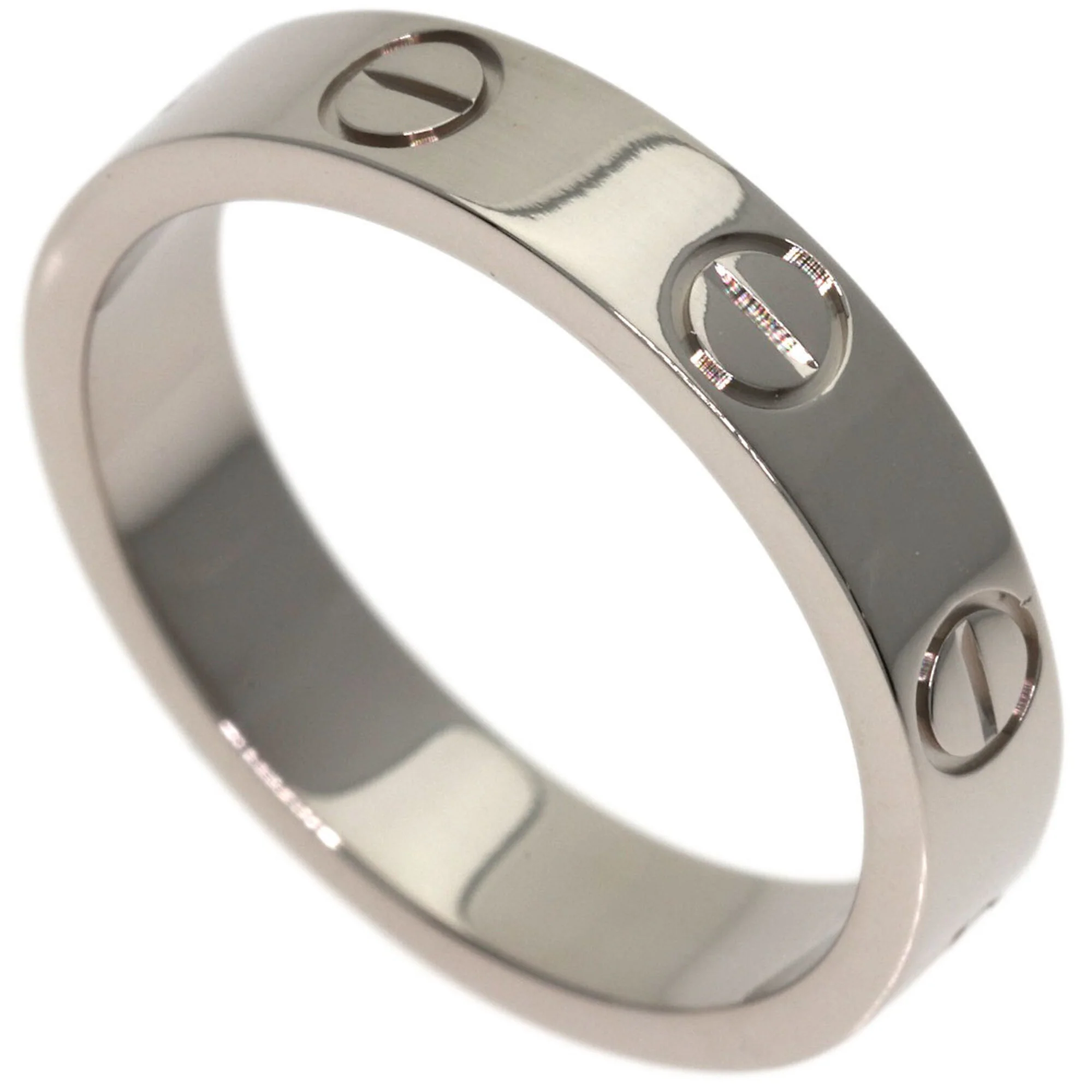Love Ring 18K White Gold