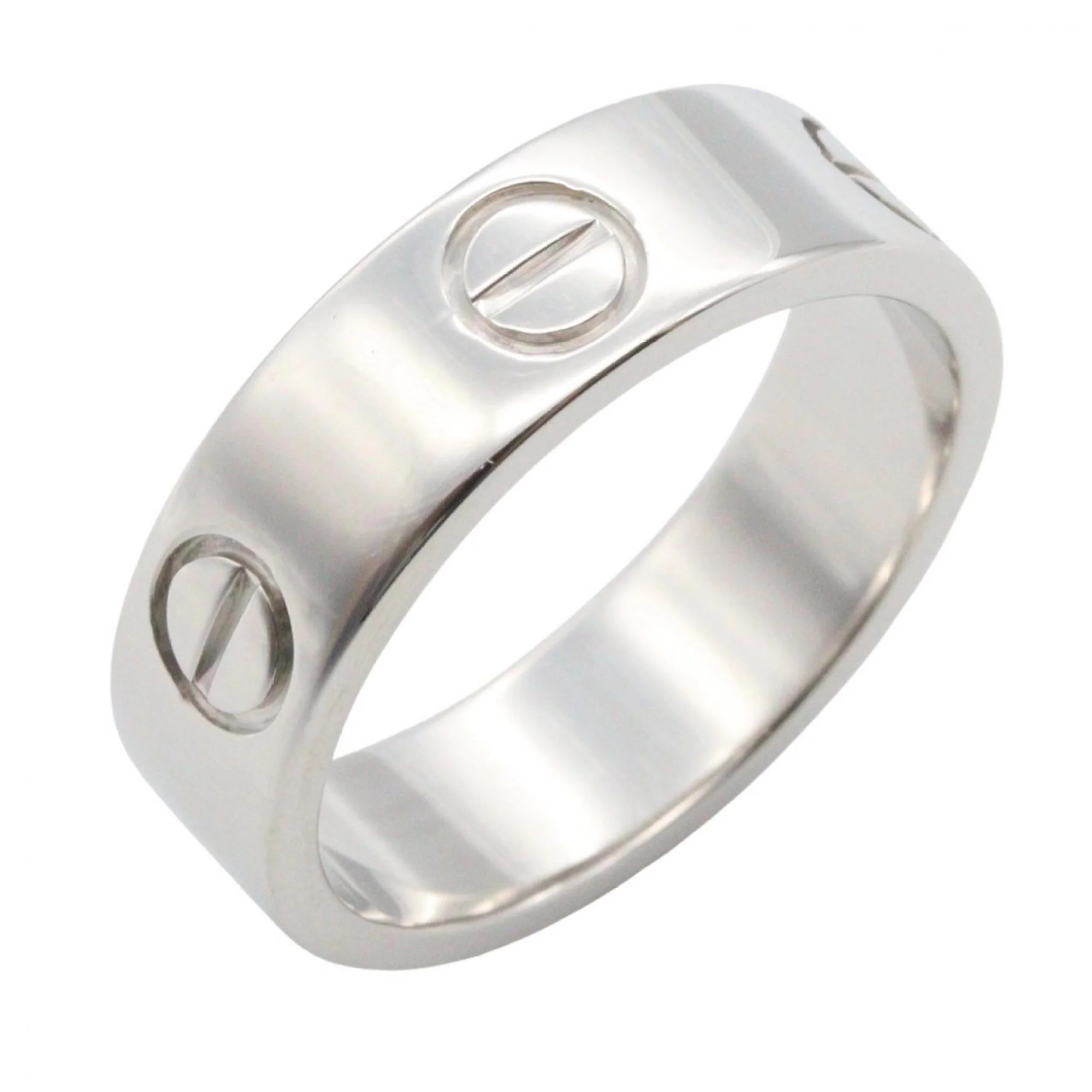 Love Ring 18K White Gold