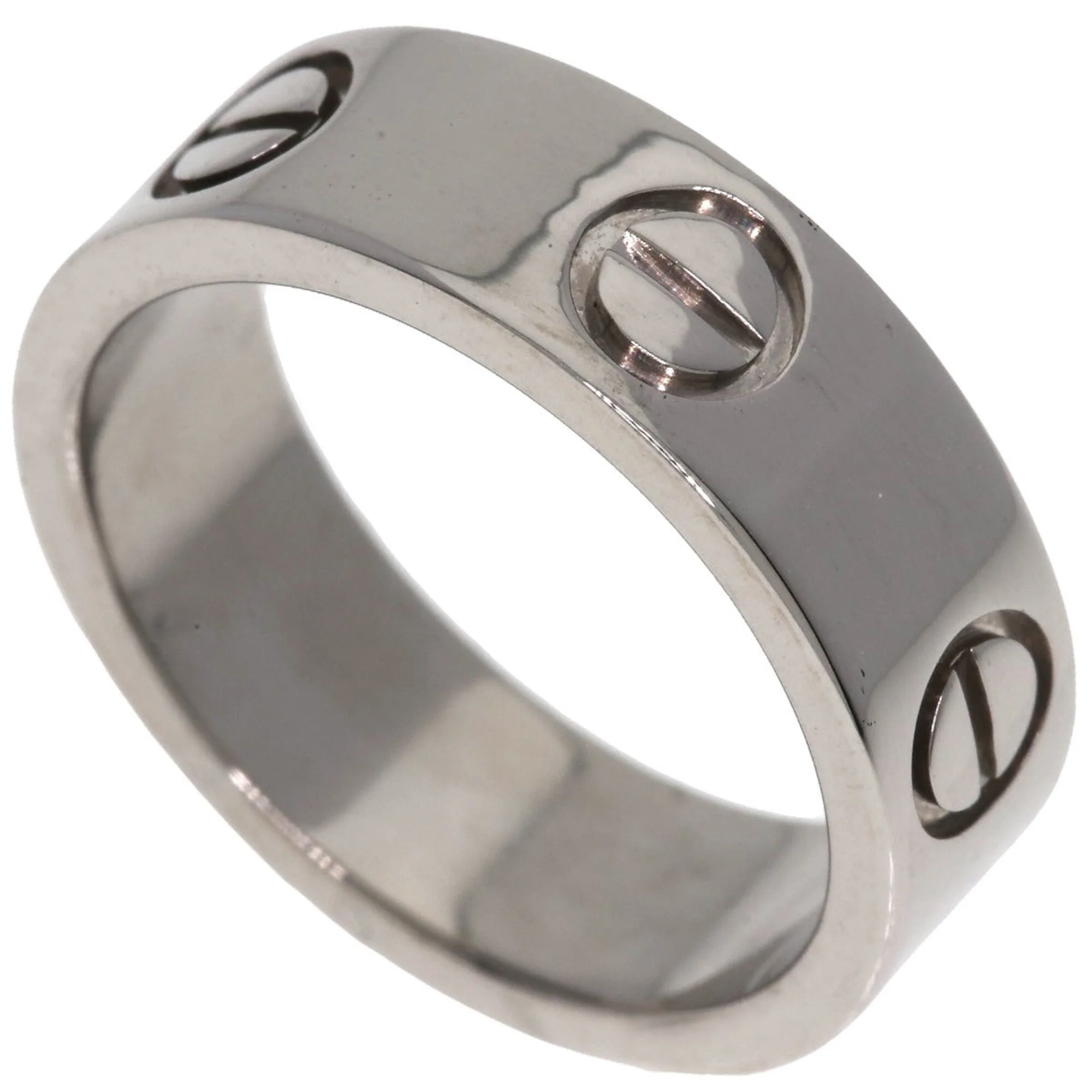 Love Ring 18K White Gold