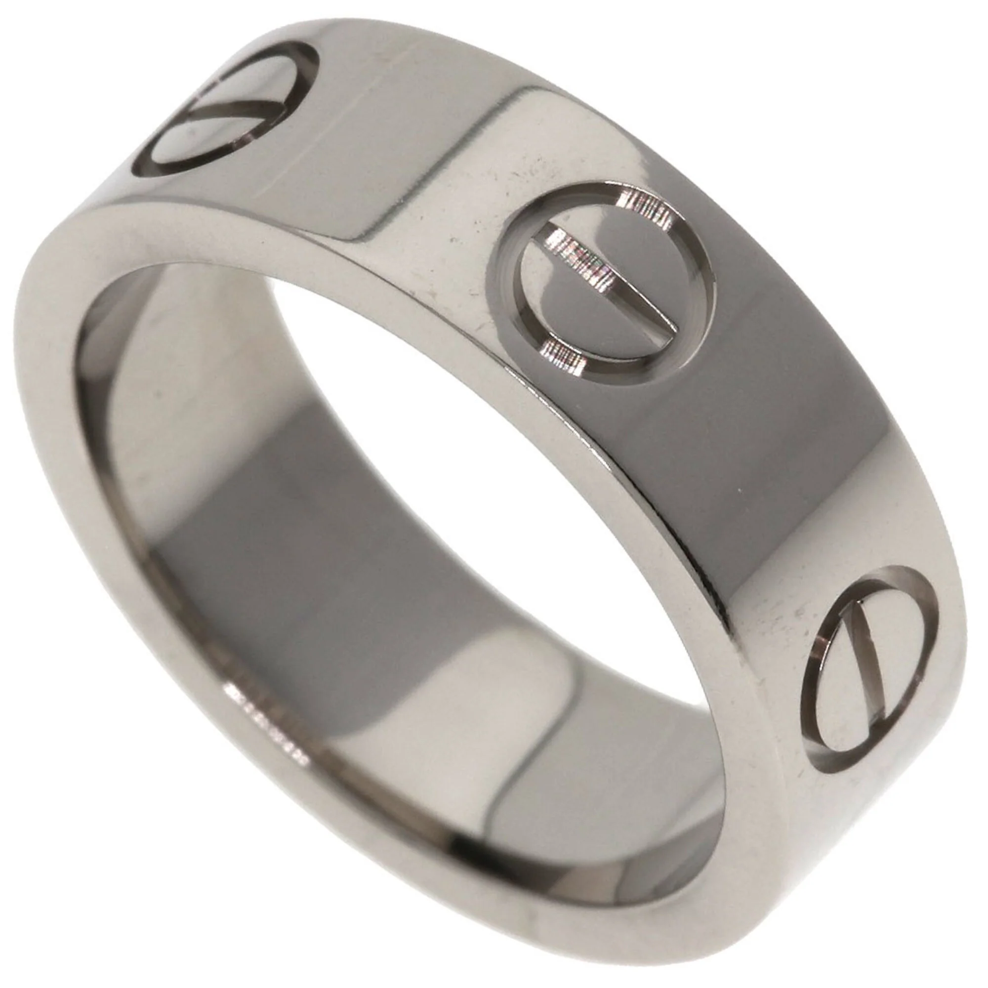 Love Ring 18K White Gold