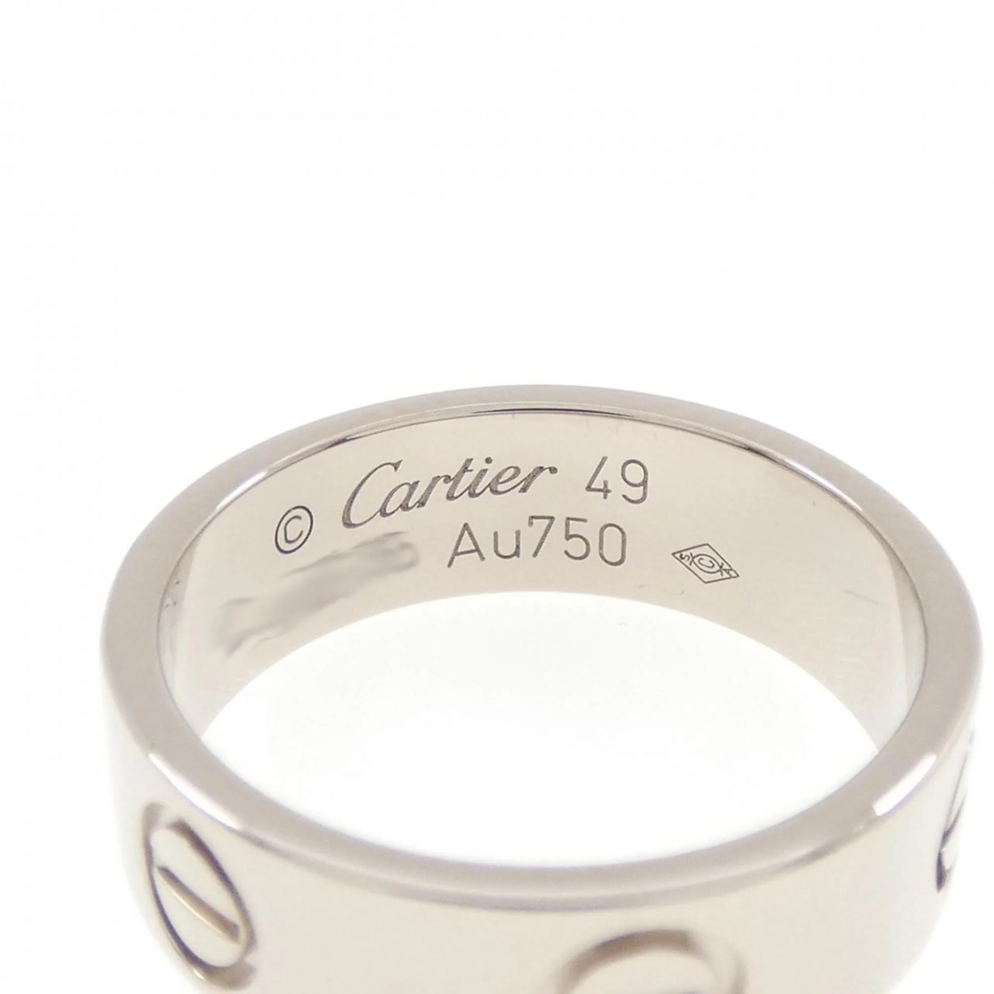 Love Ring 18K White Gold - Image 3
