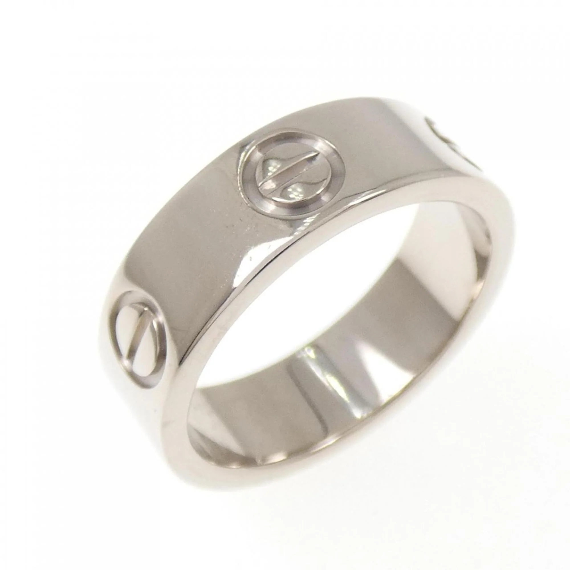 Love Ring 18K White Gold