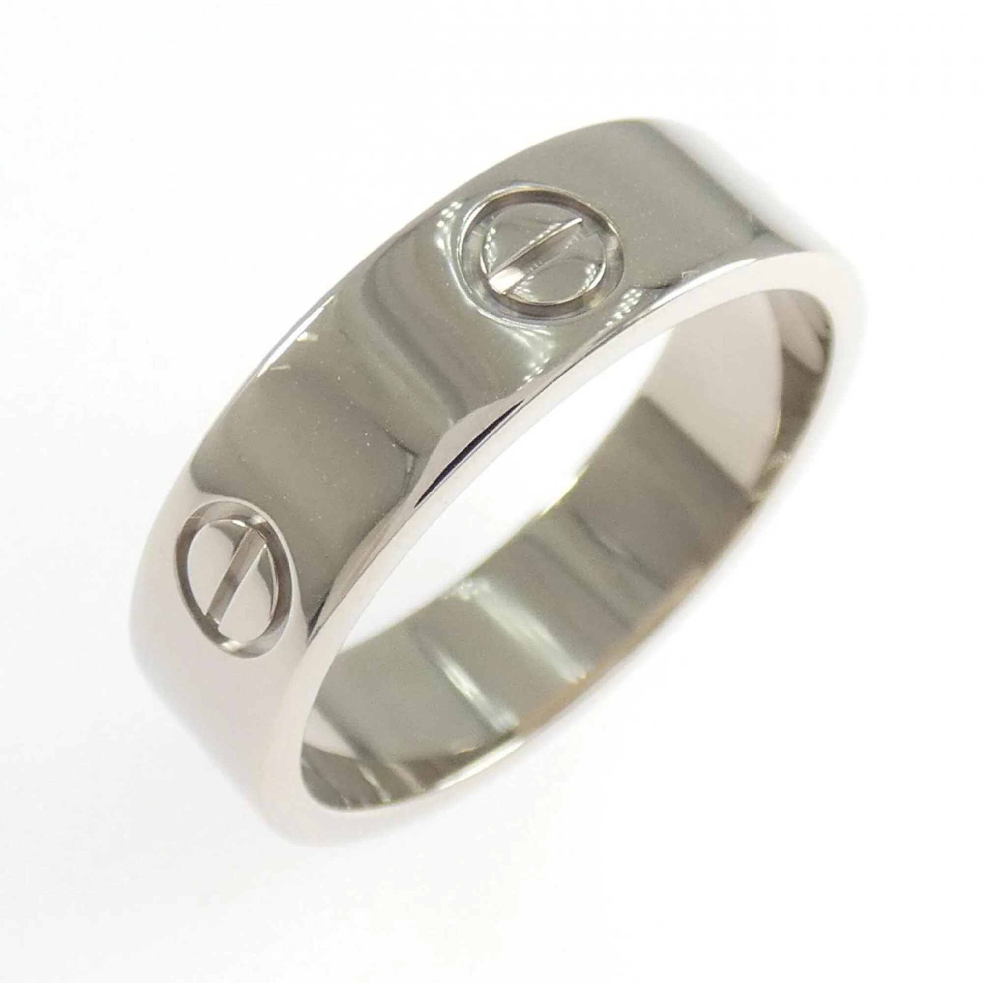Love Ring 18K White Gold