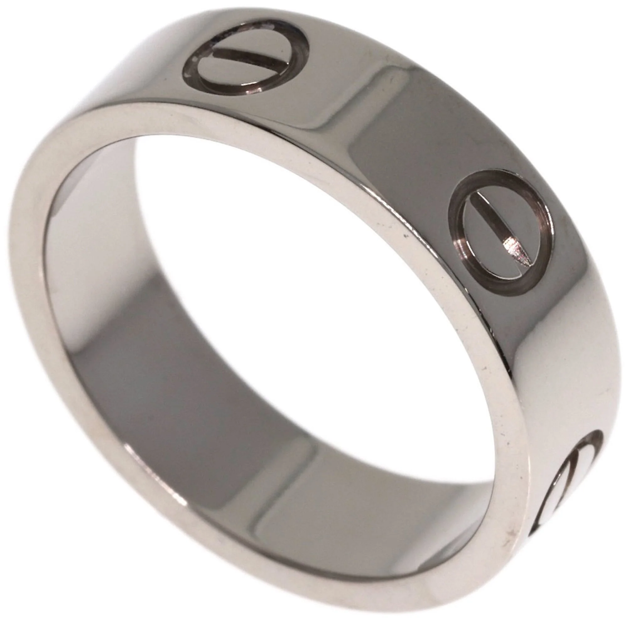 Love Ring 18K White Gold