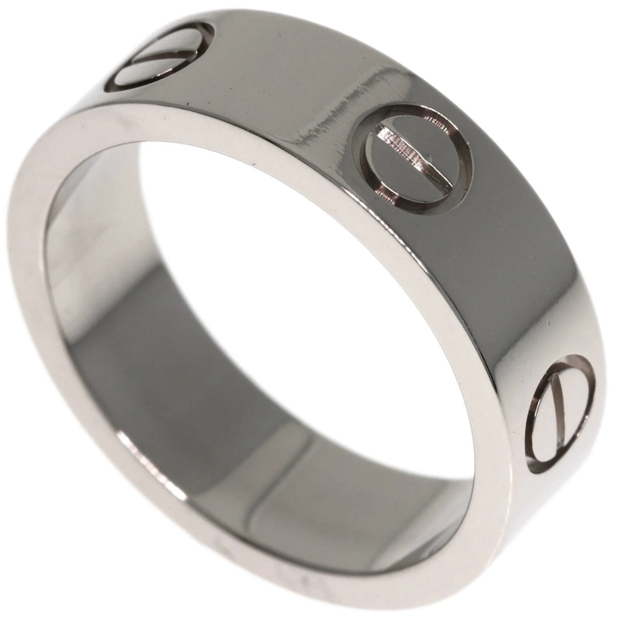 Love Ring 18K White Gold