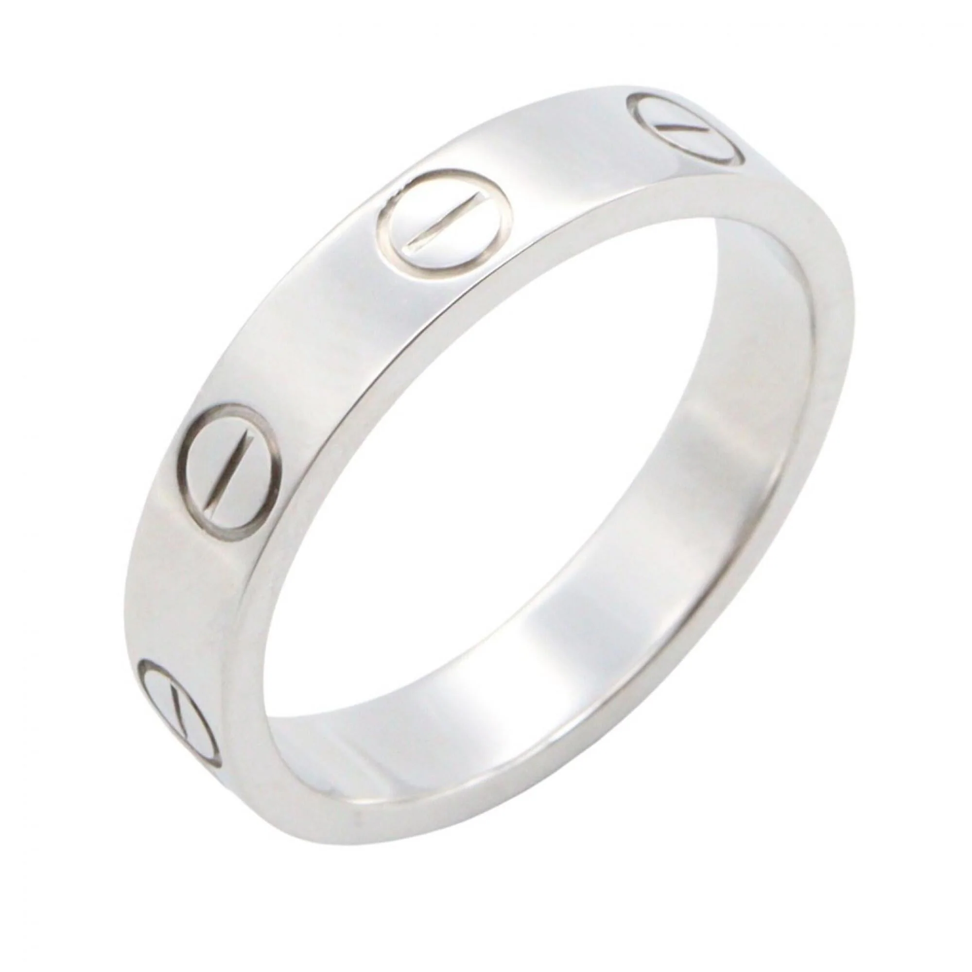 Love Ring 18K White Gold