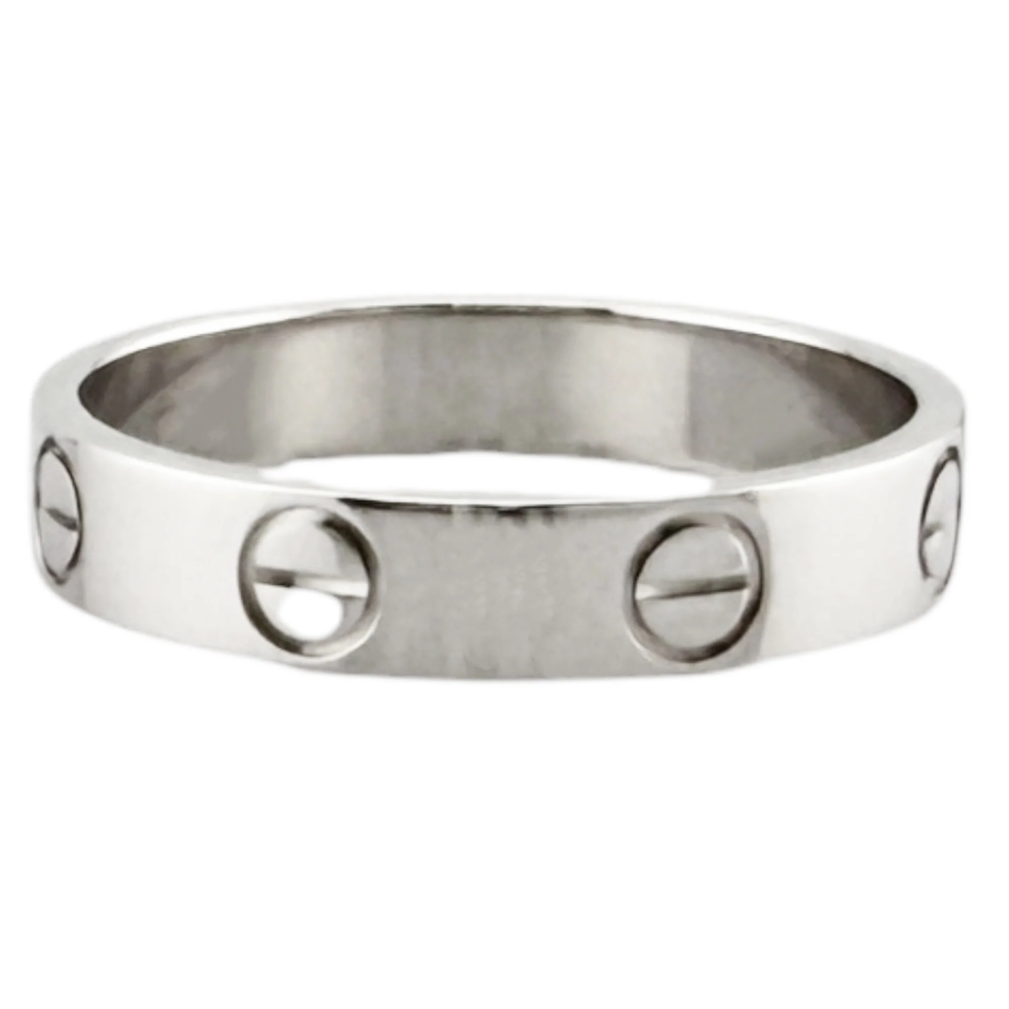 Love Ring 18K White Gold Mini - Image 4