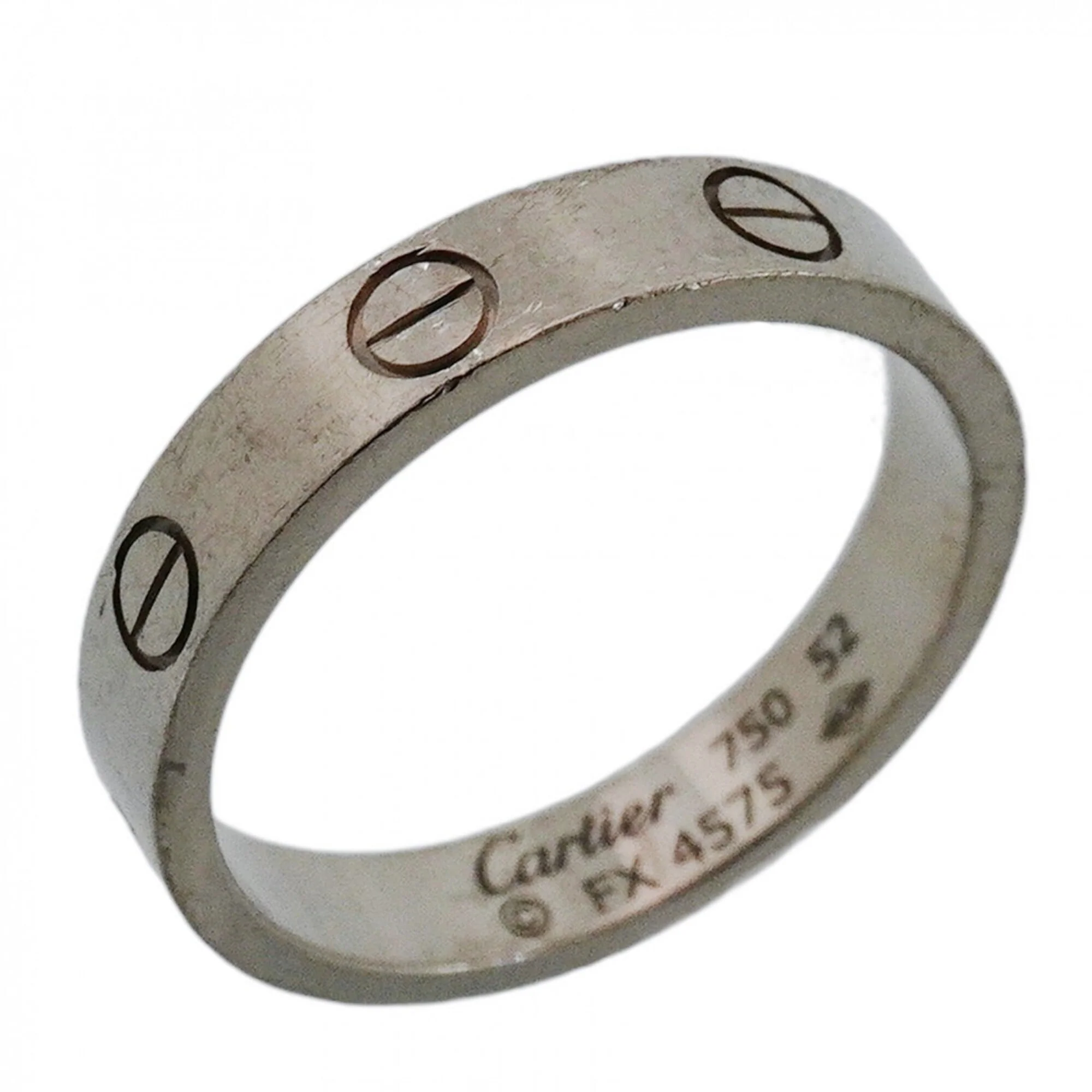 Love Ring 18K White Gold Mini
