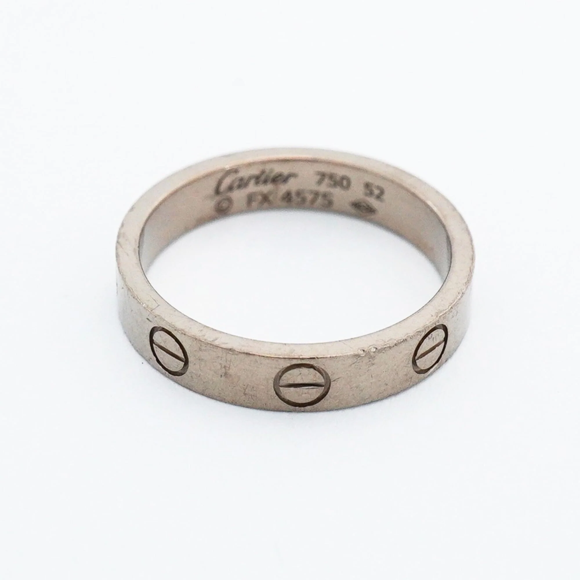 Love Ring 18K White Gold Mini - Image 3