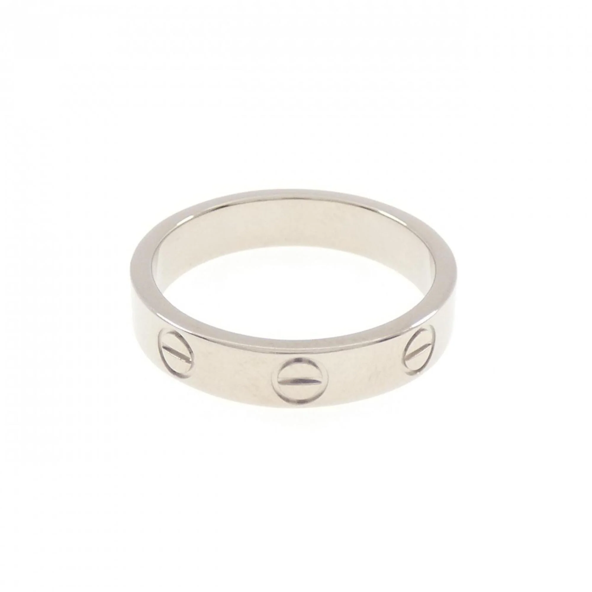 Love Ring 18K White Gold Mini - Image 2