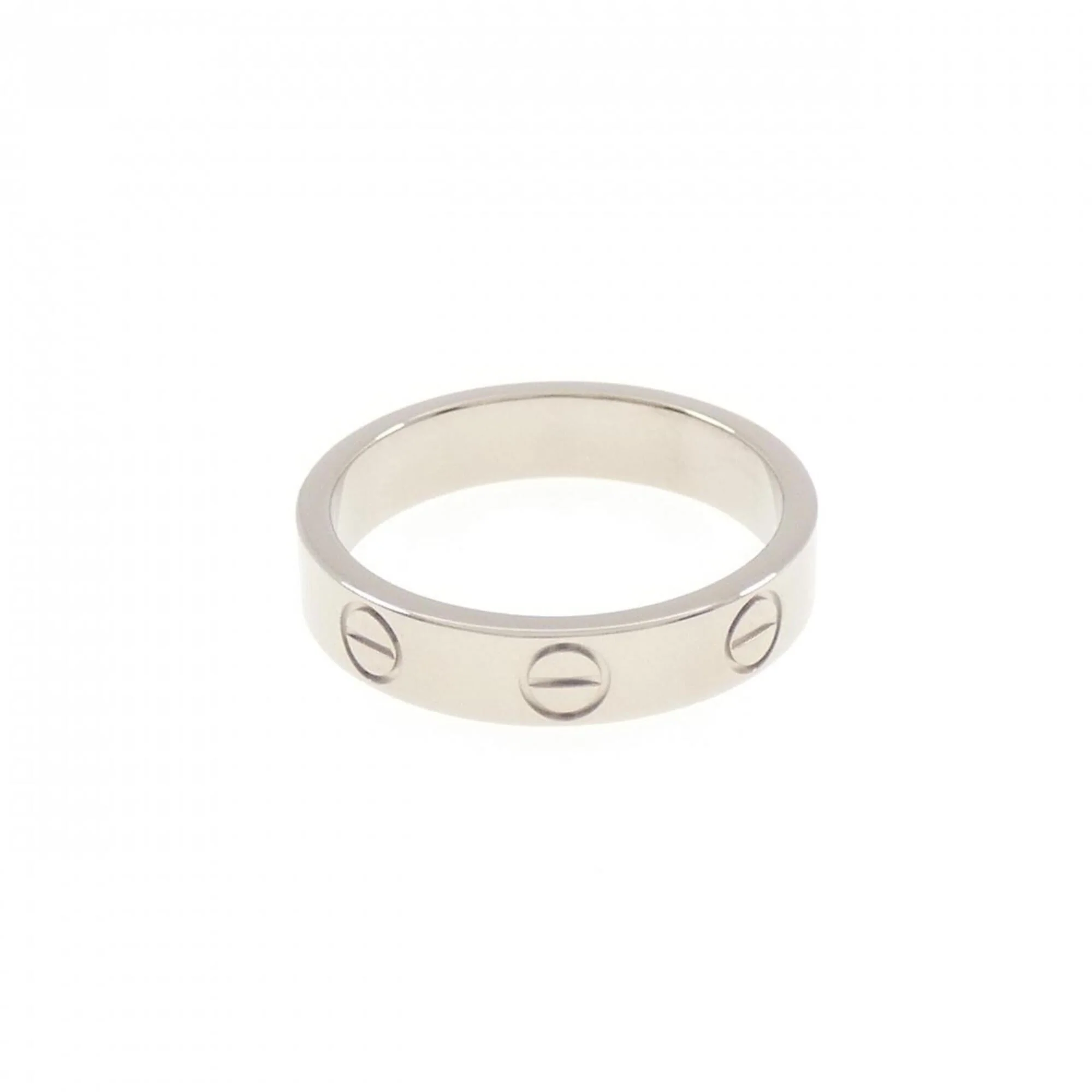Love Ring 18K White Gold Mini - Image 2
