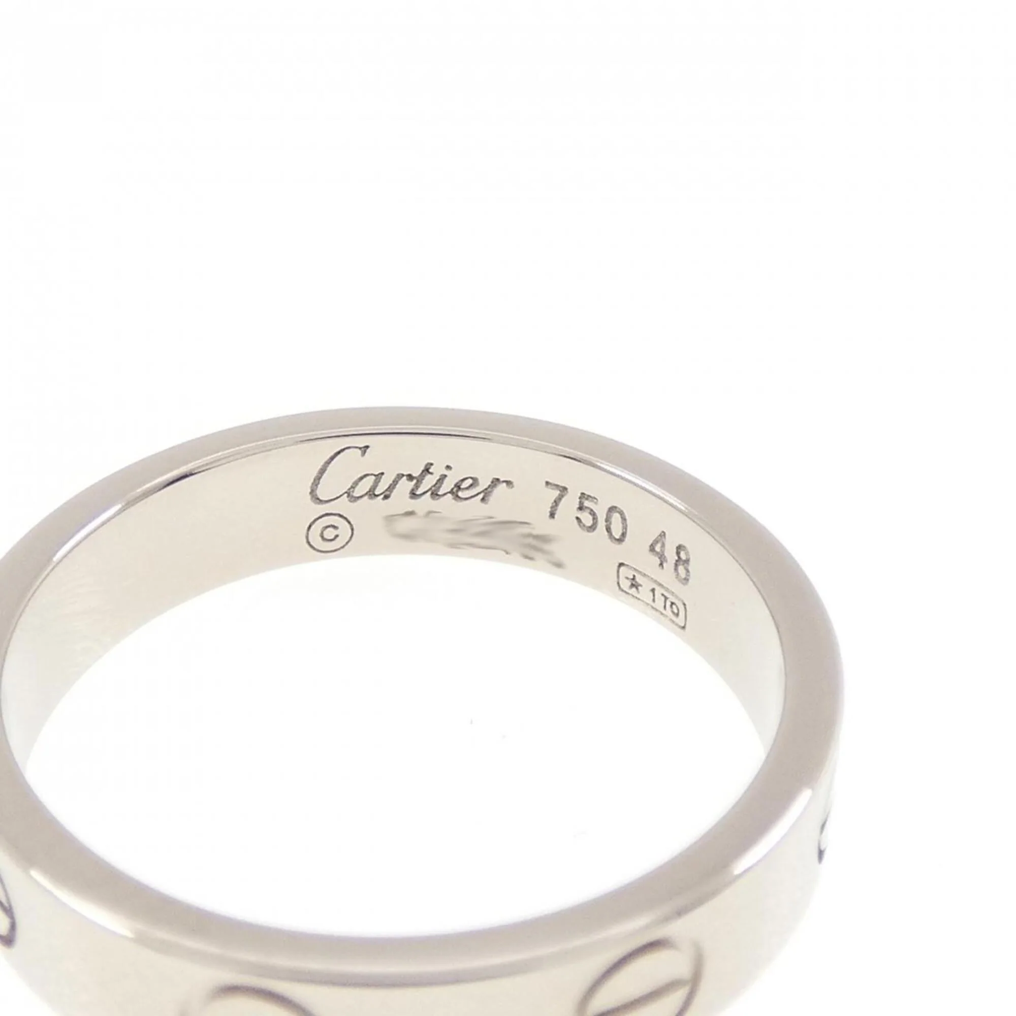 Love Ring 18K White Gold Mini - Image 3