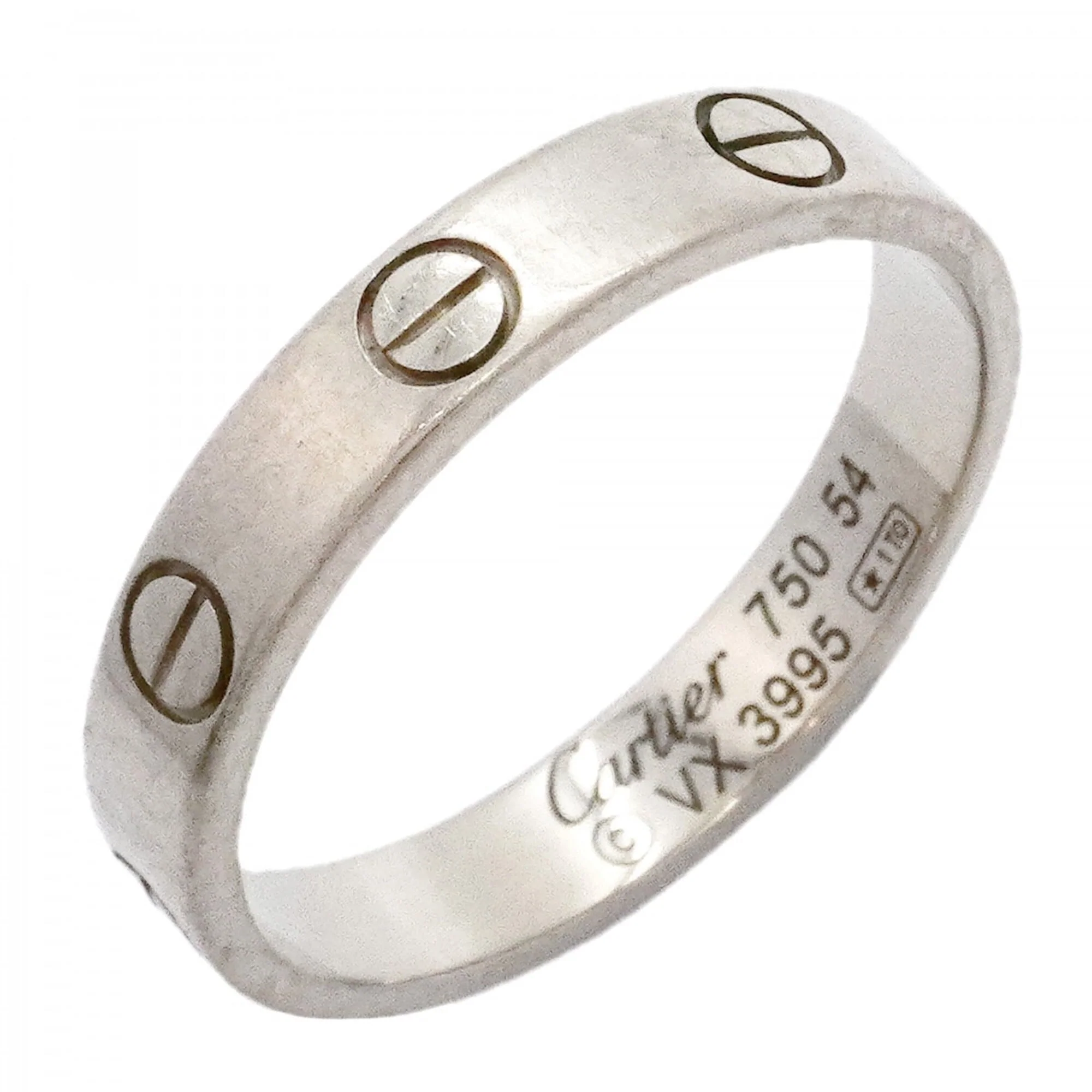 Love Ring 18K White Gold Mini