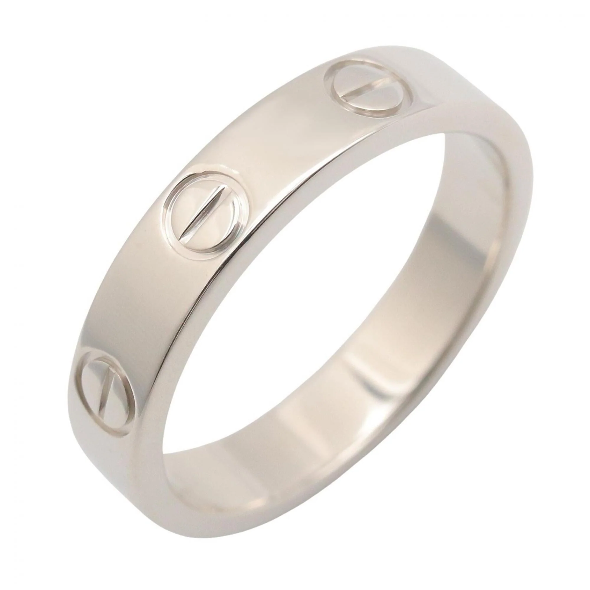 Love Ring 18K White Gold Mini
