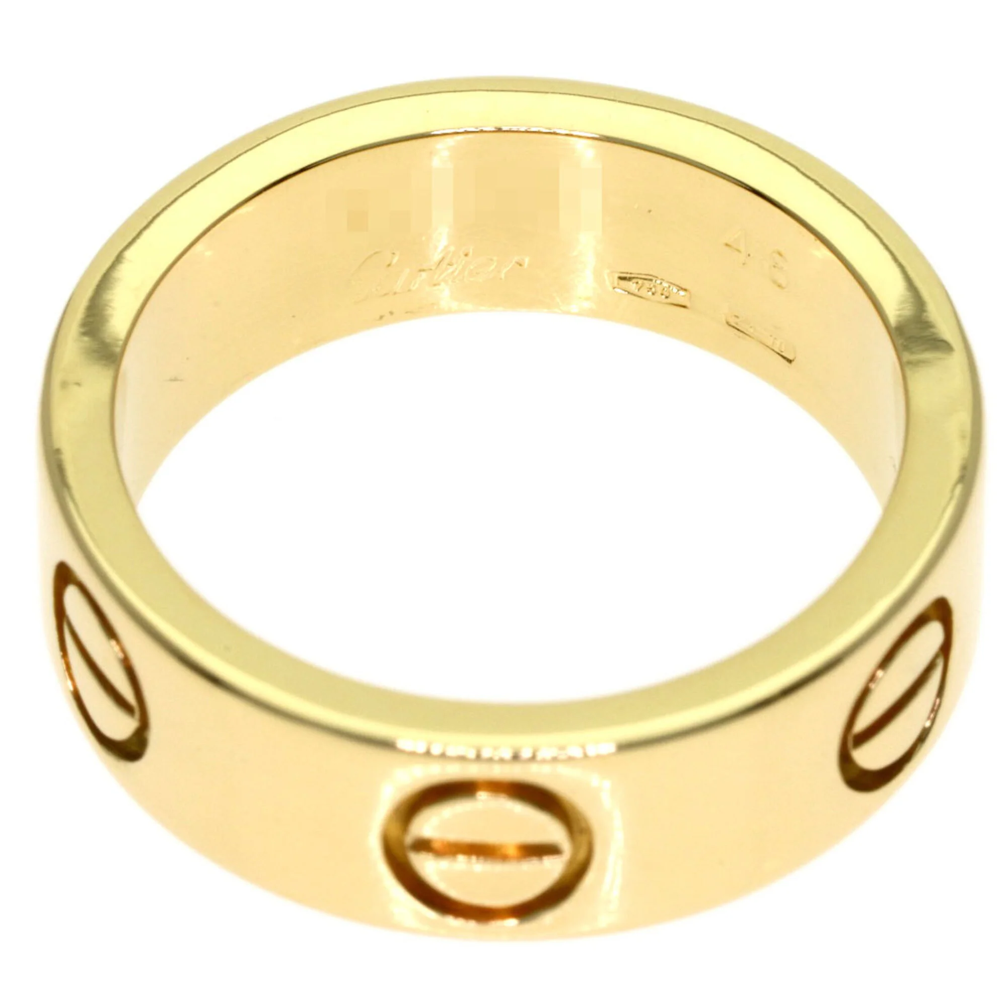 Love Ring 18K Yellow Gold - Image 4