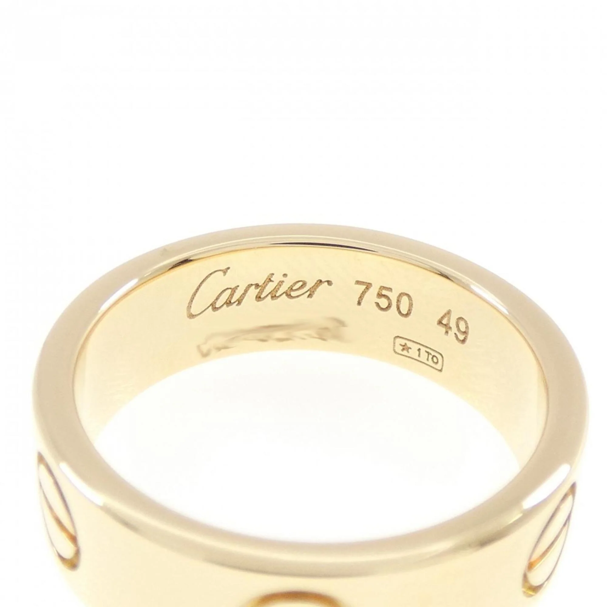 Love Ring 18K Yellow Gold - Image 3