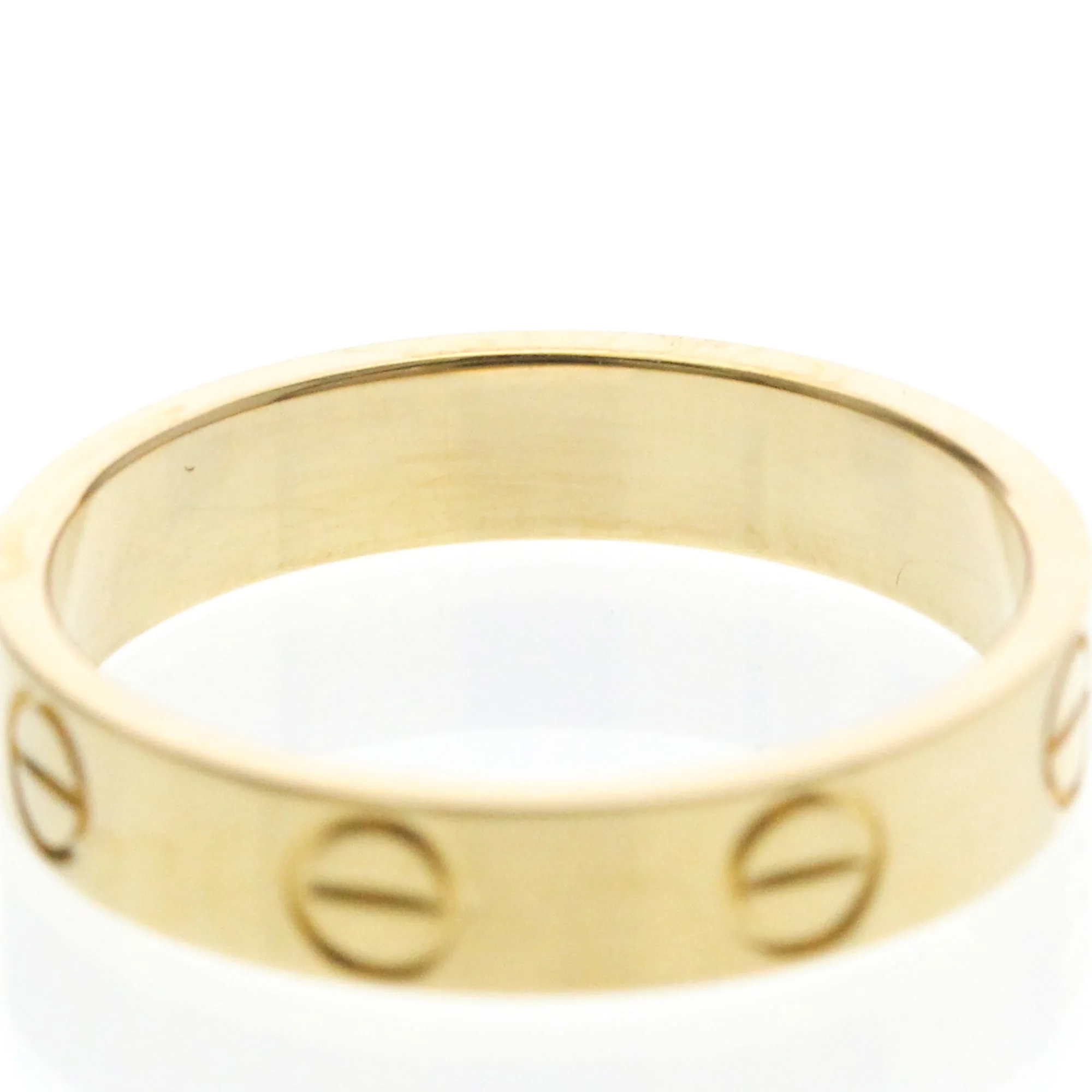 Love Ring 18K Yellow Gold Mini - Image 7