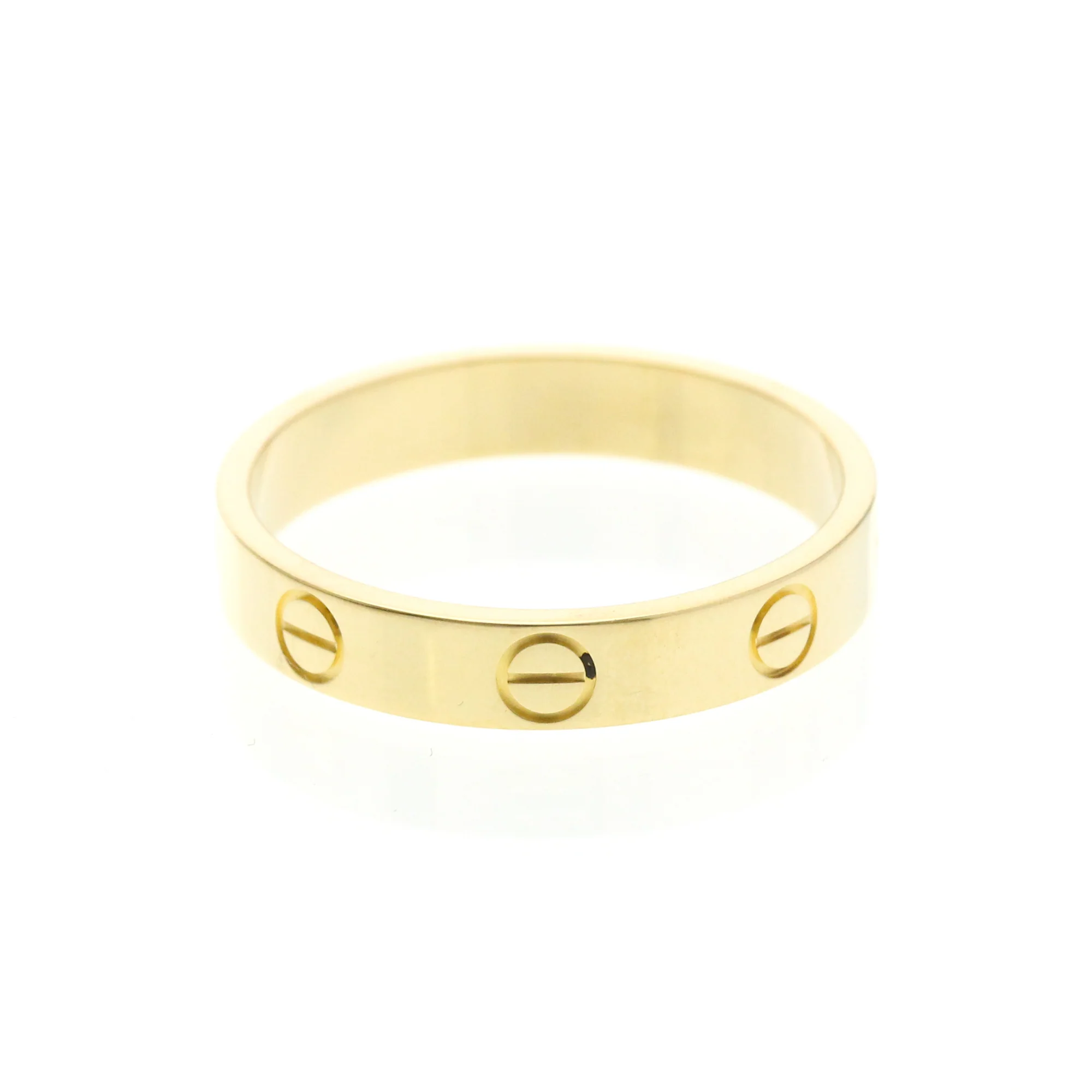 Love Ring 18K Yellow Gold Mini - Image 3