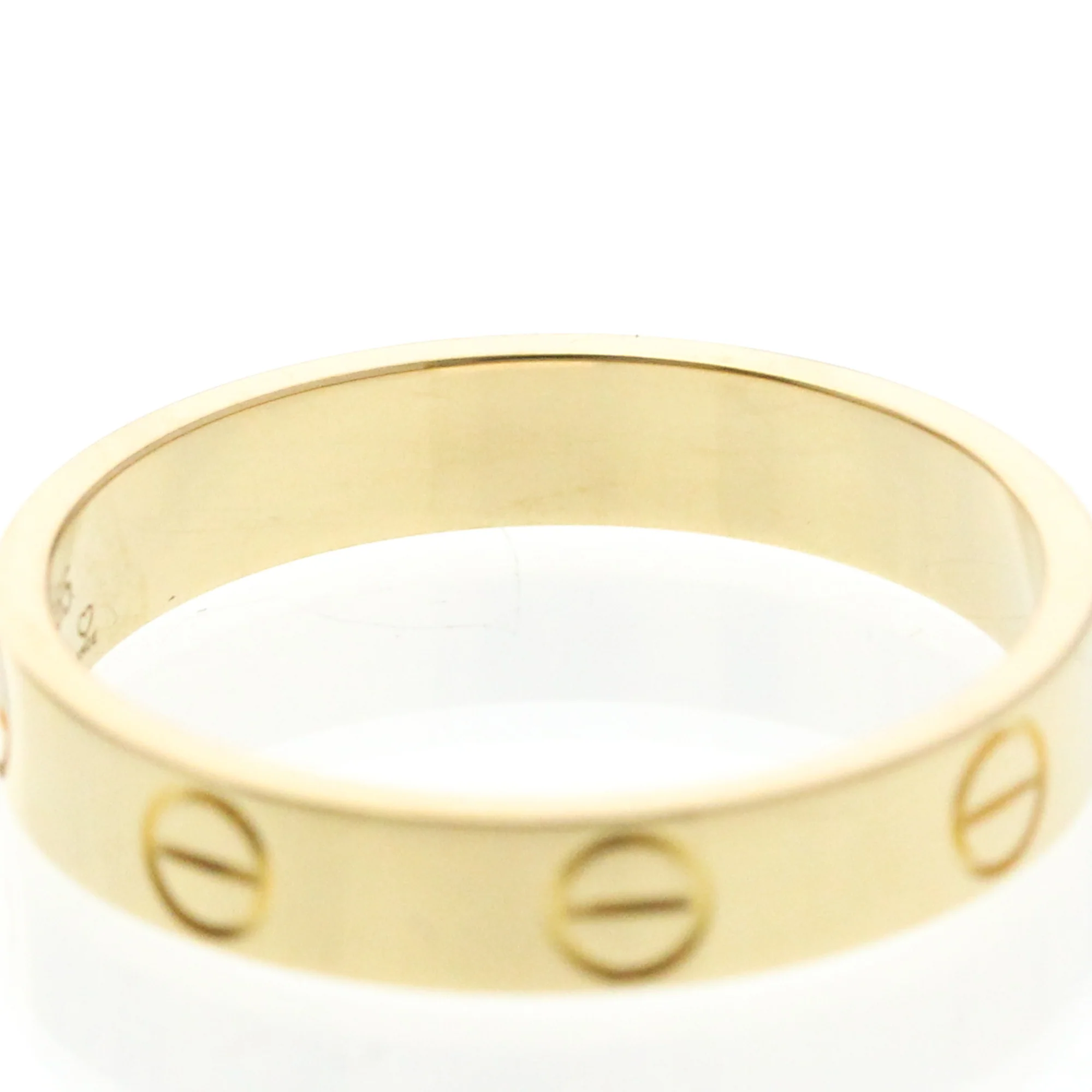 Love Ring 18K Yellow Gold Mini - Image 8