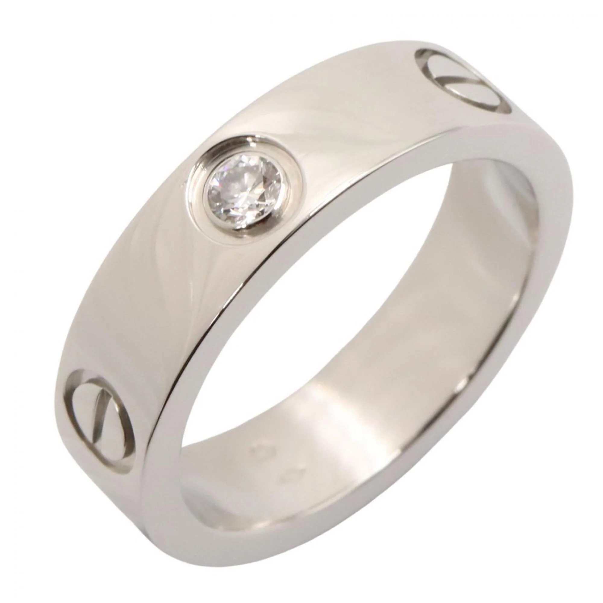 Love Ring Platinum with Diamond