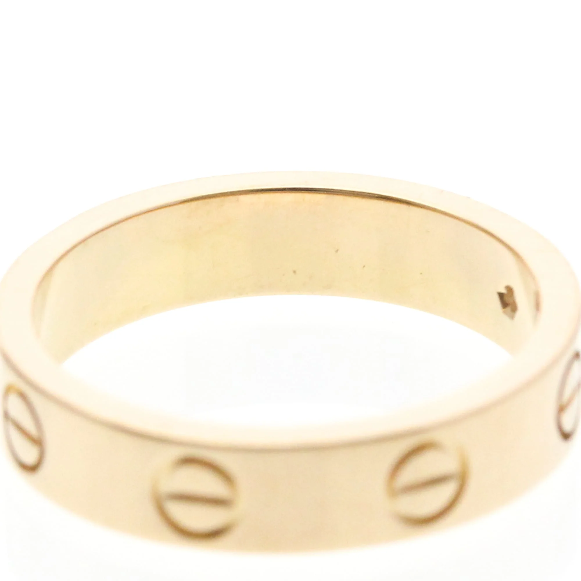 Mini Ring 18K Rose Gold with Diamond - Image 7