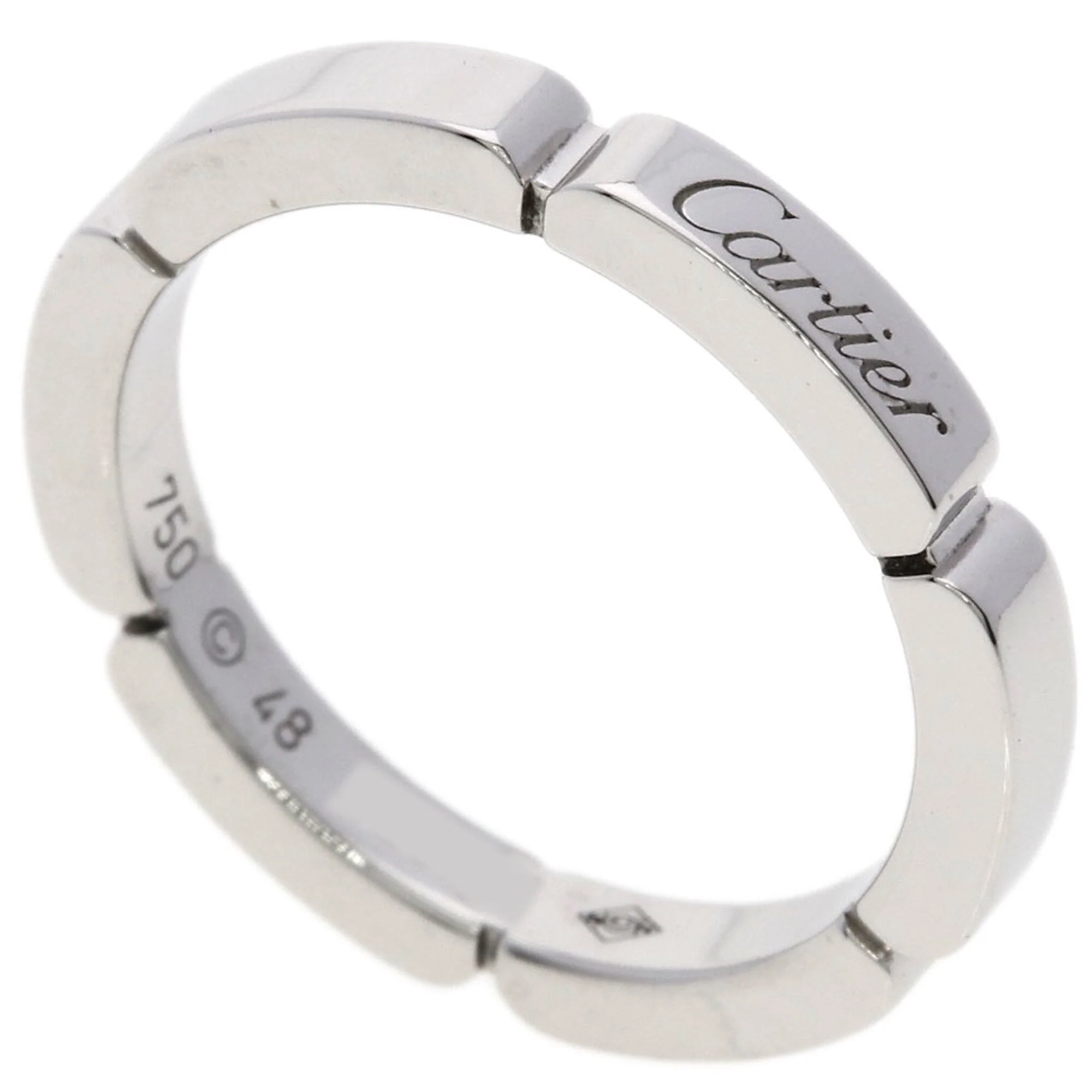 Panthere Ring 18K White Gold 2.5mm
