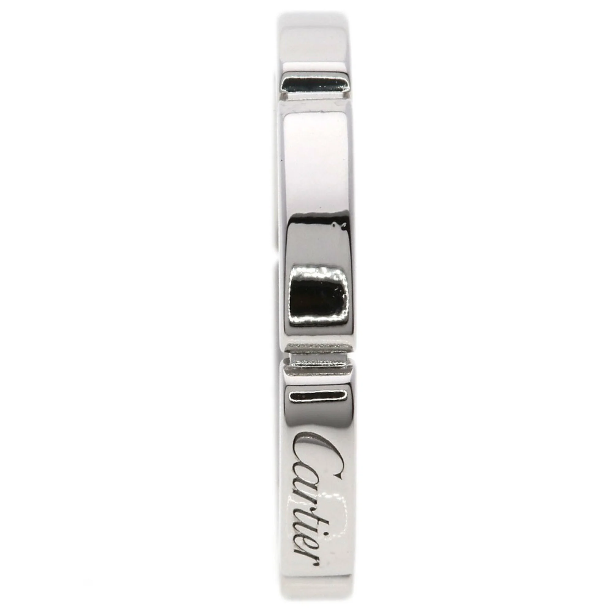 Panthere Ring 18K White Gold 2.5mm - Image 6