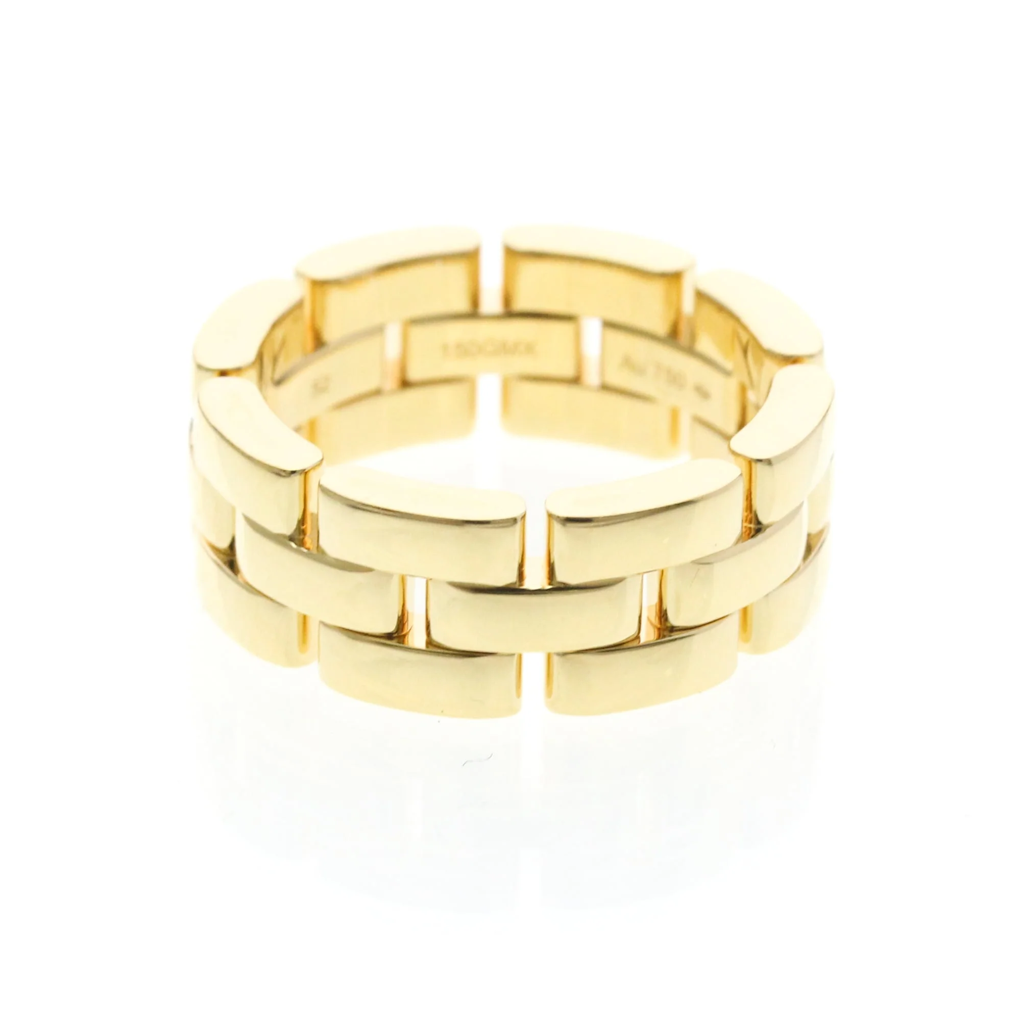 Panthere Ring 18K Yellow Gold 7.5mm - Image 4