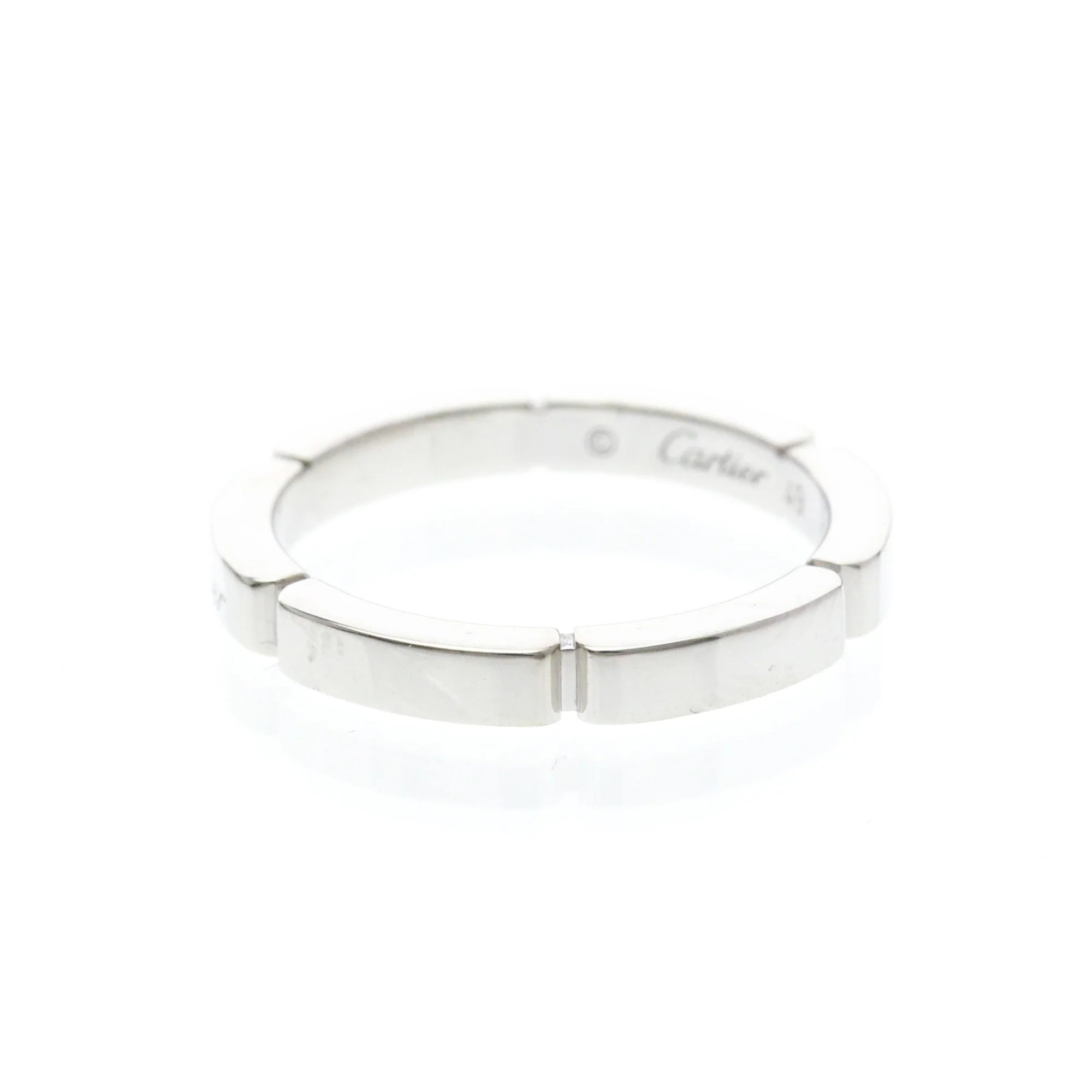 Panthere Ring Sterling Silver and 18K White Gold 2.5mm - Image 2