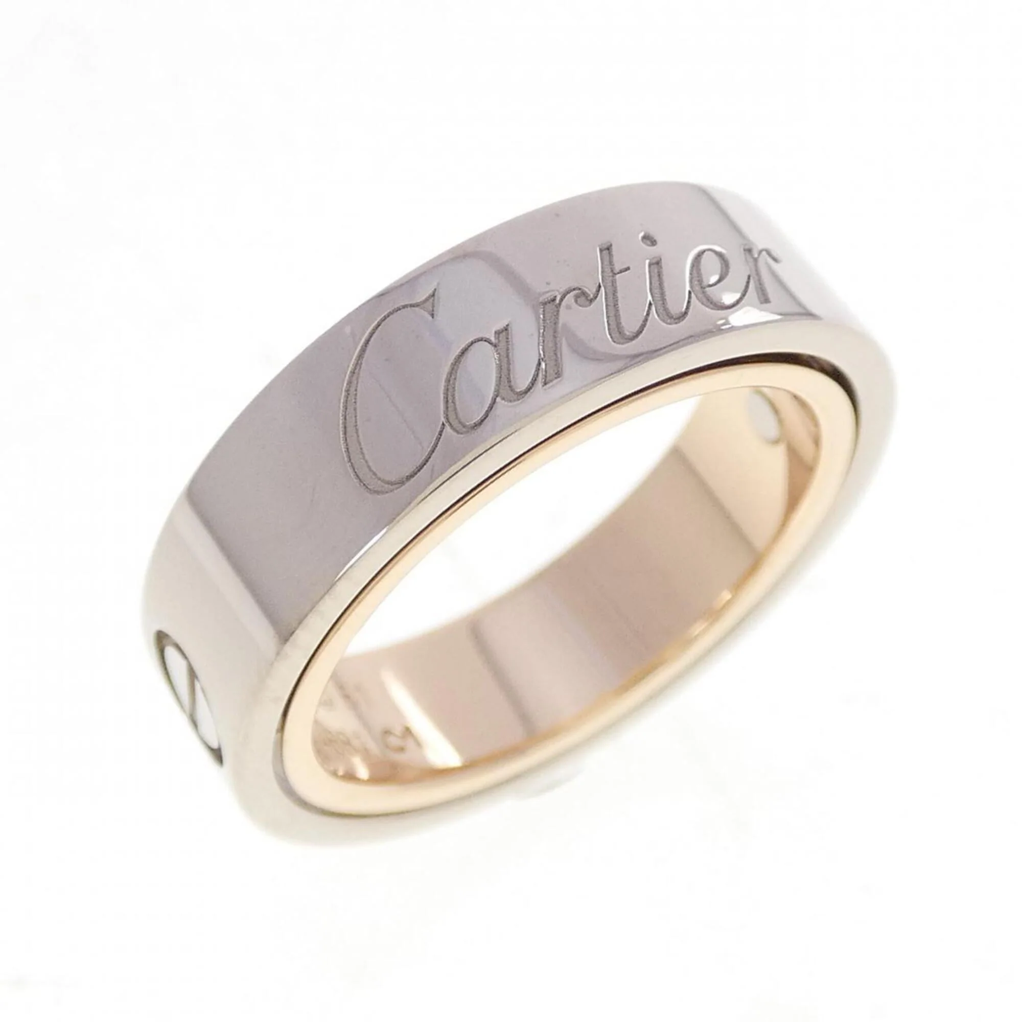 Ring 18K Rose Gold and 18K White Gold