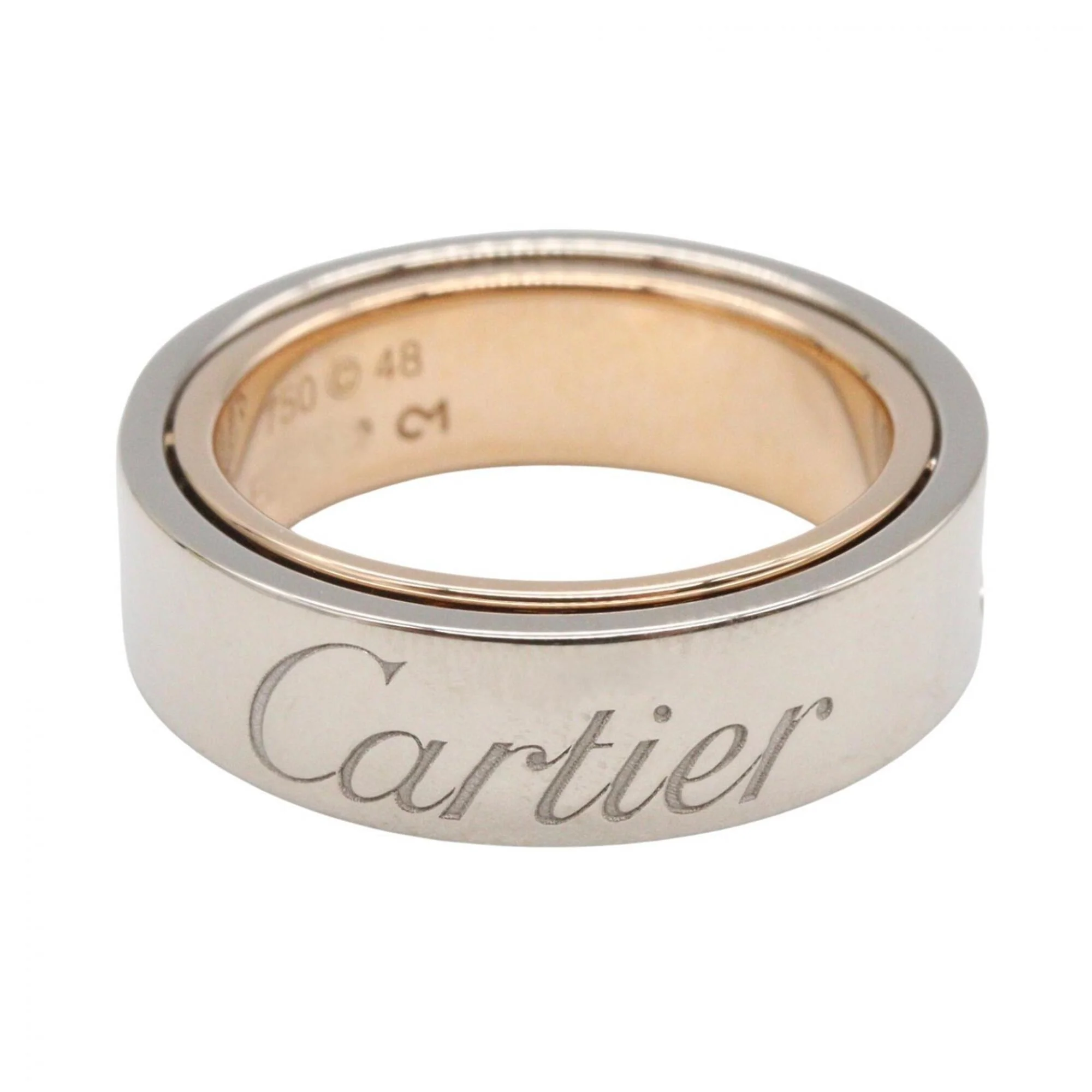 Ring 18K Rose Gold and 18K White Gold - Image 2