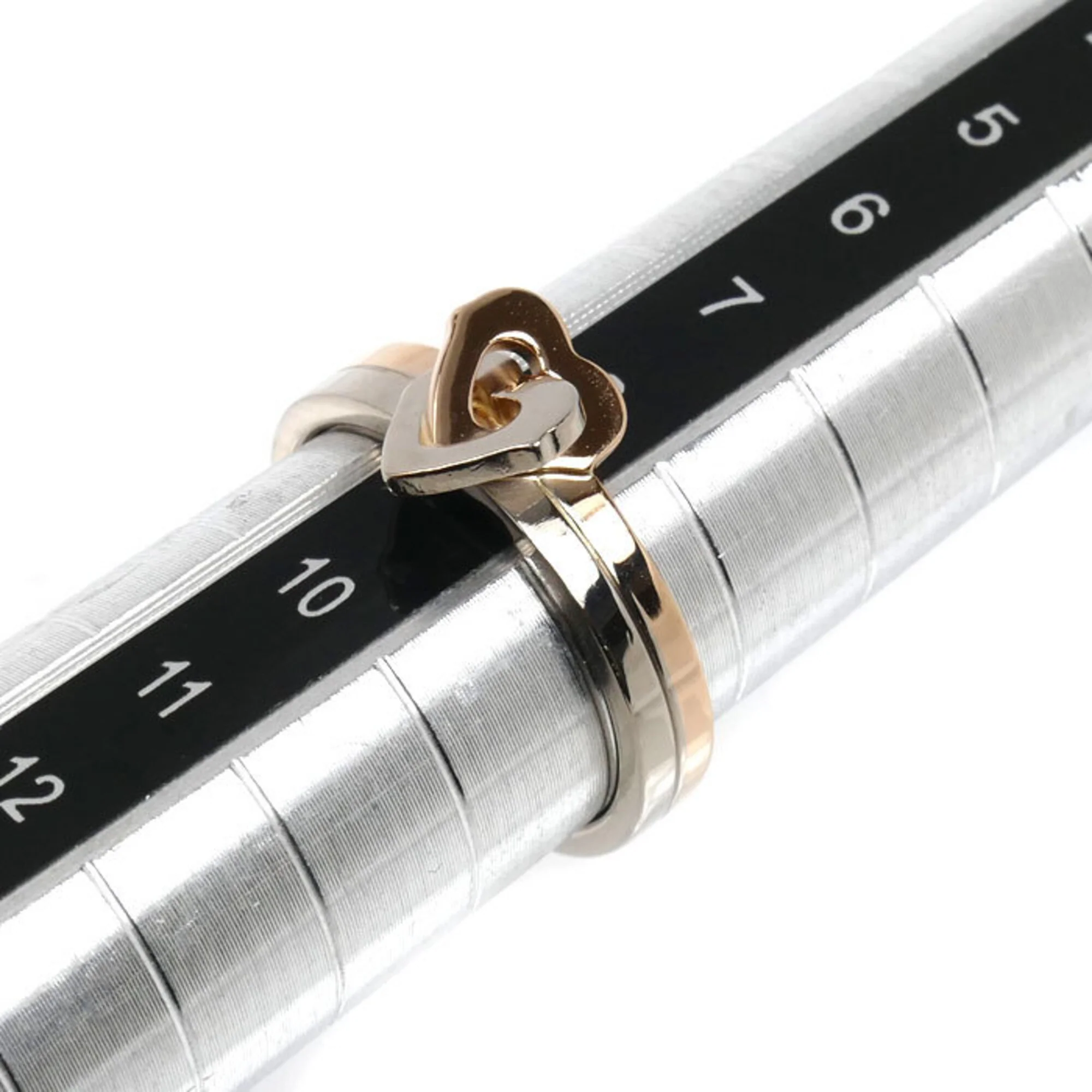 Ring 18K Rose Gold and 18K White Gold - Image 6