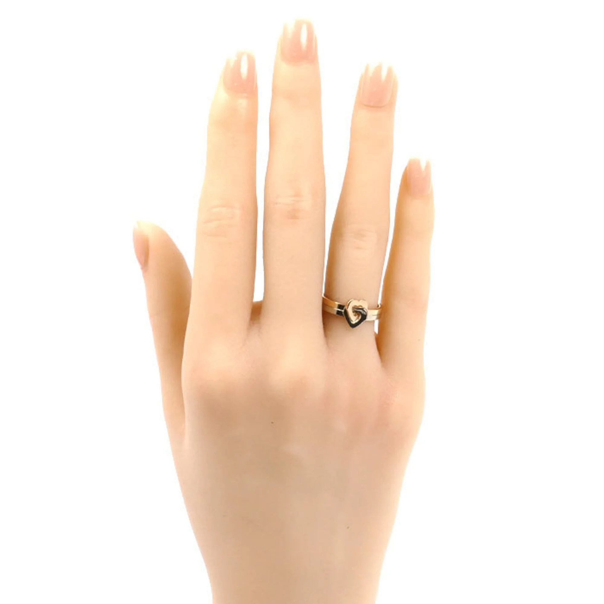 Ring 18K Rose Gold and 18K White Gold - Image 7
