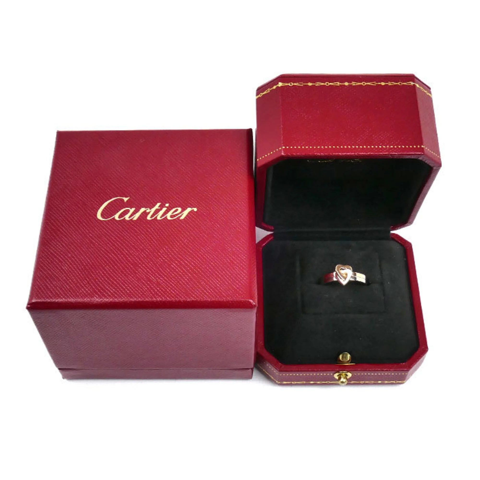 Ring 18K Rose Gold and 18K White Gold - Image 8