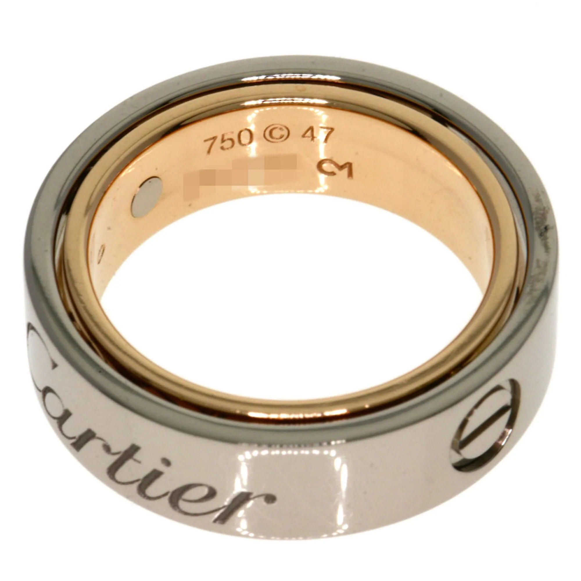 Ring 18K Rose Gold and 18K White Gold - Image 4