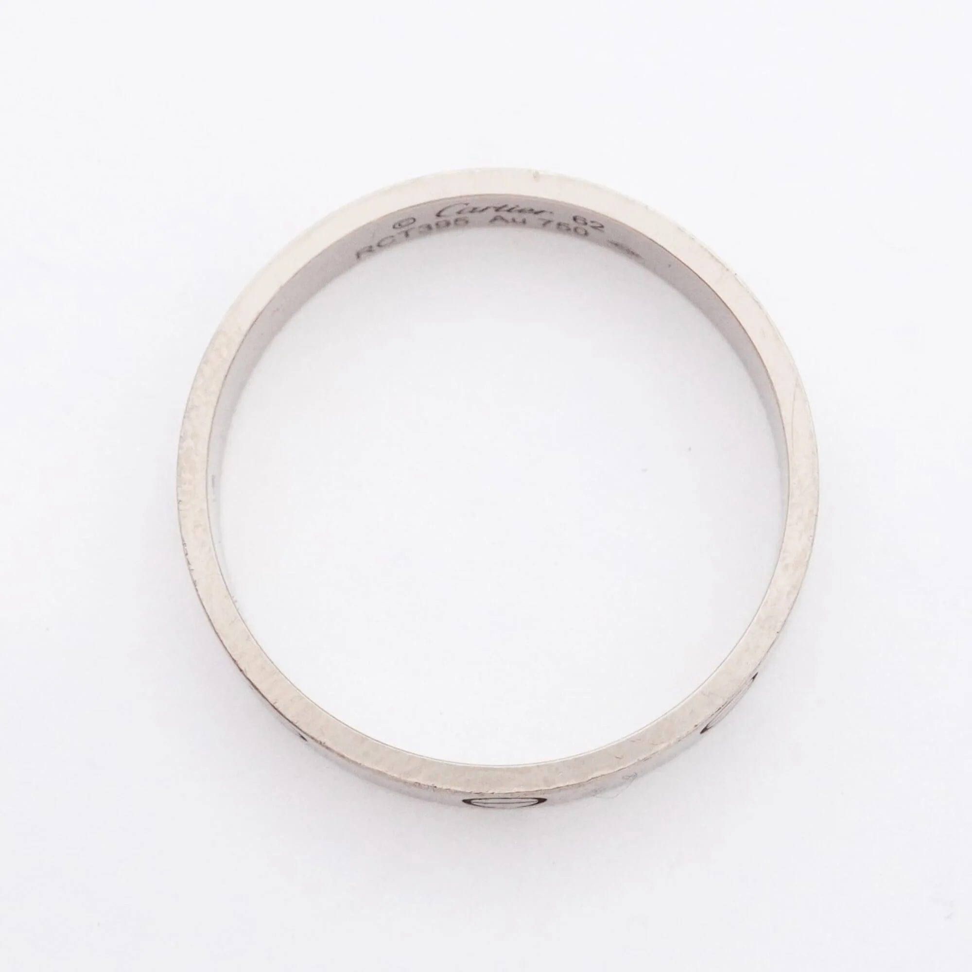 Ring 18K White Gold Mini - Image 3