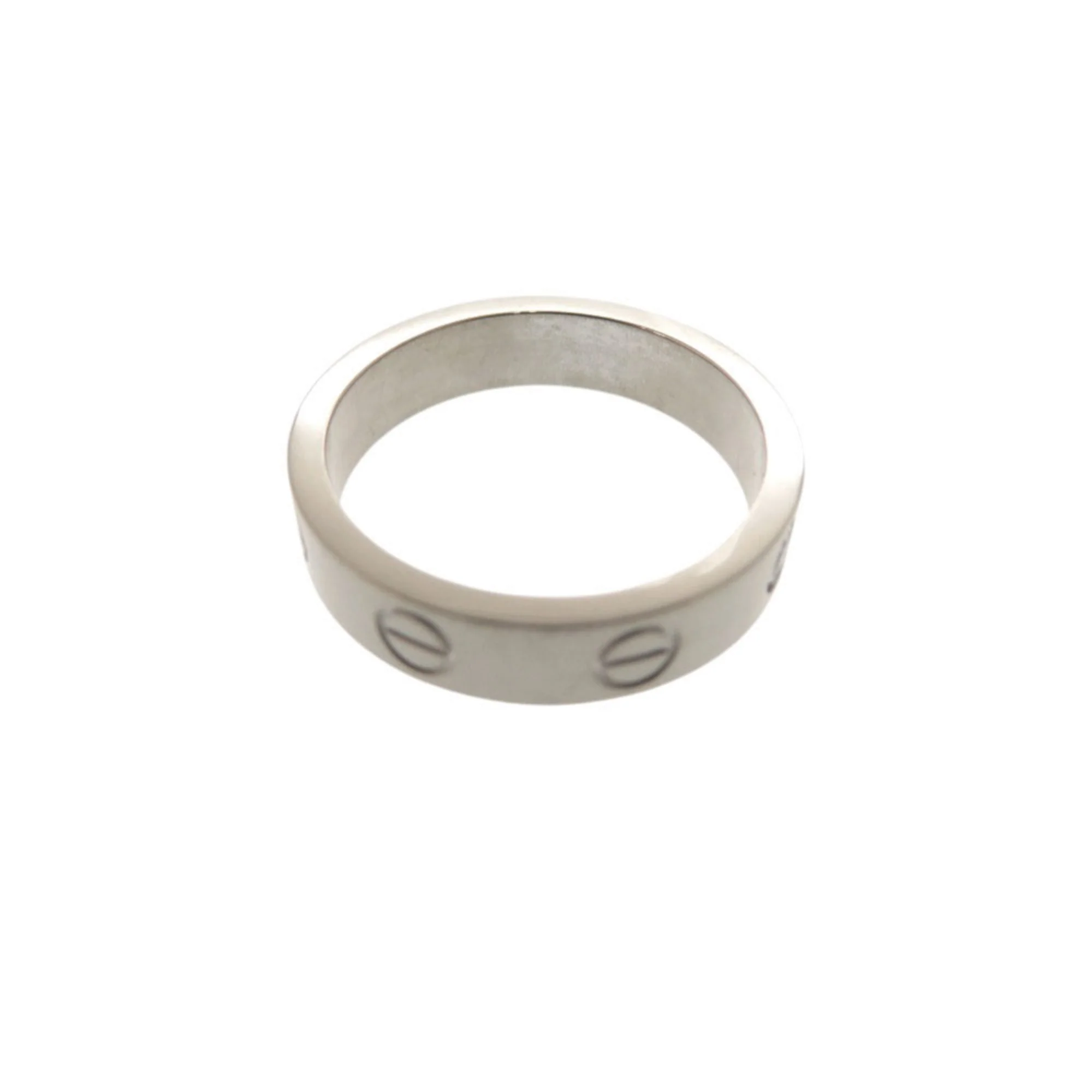 Ring 18K White Gold Small with Diamond - Image 6