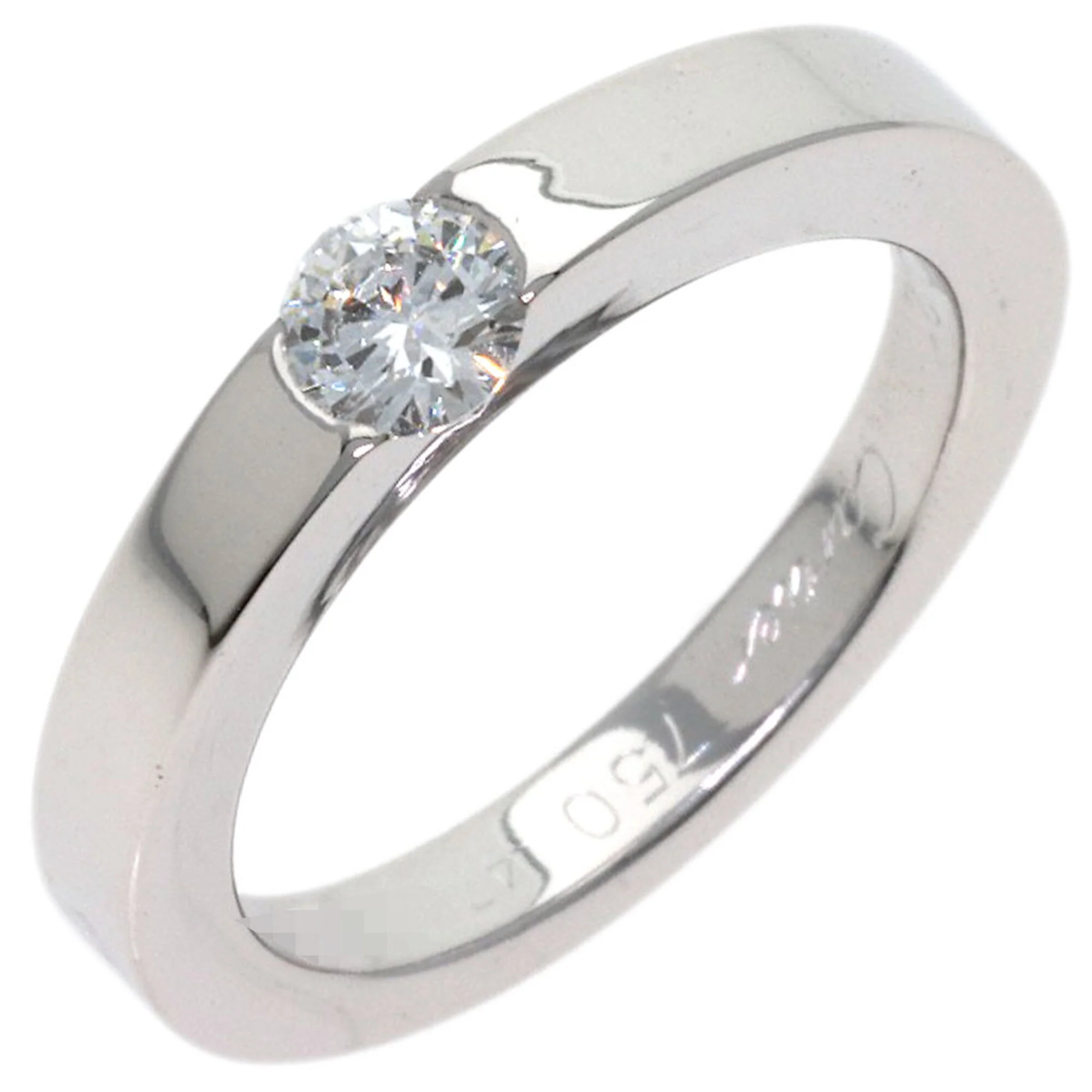 Ring 18K White Gold with Diamond - Image 2