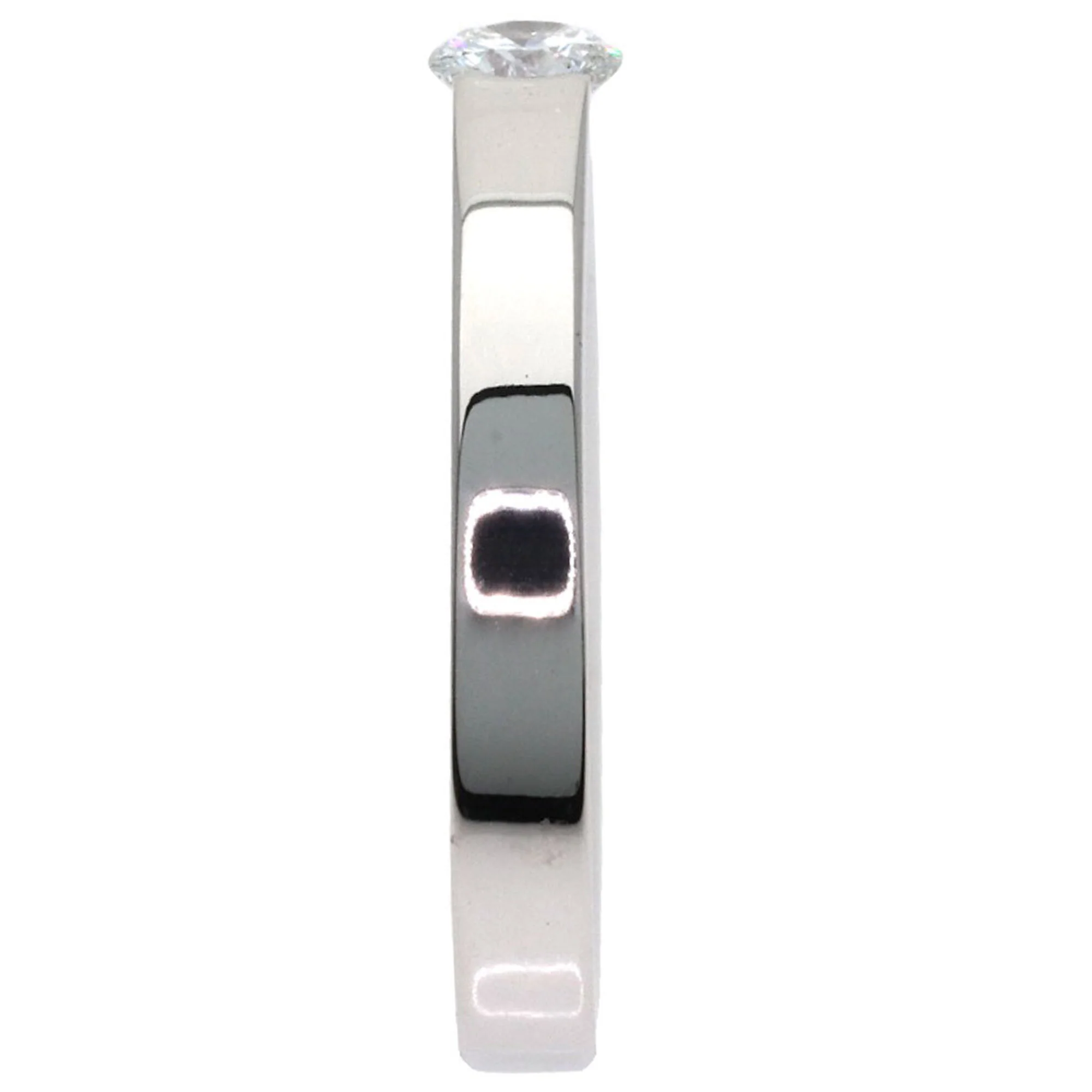 Ring 18K White Gold with Diamond - Image 3