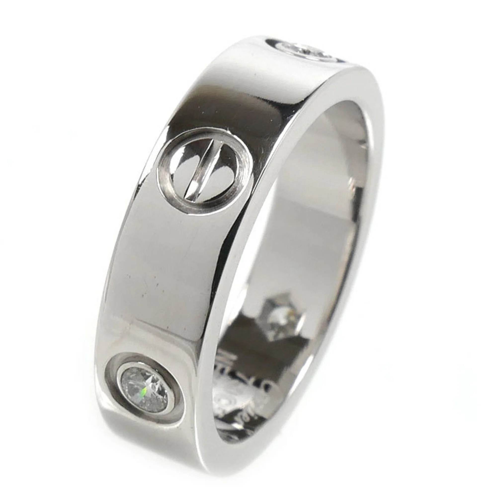 Ring 18K White Gold with Diamond - Image 2