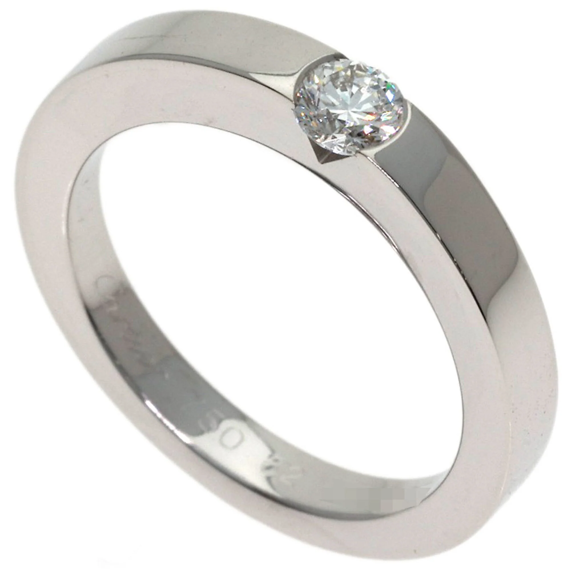 Ring 18K White Gold With Diamond
