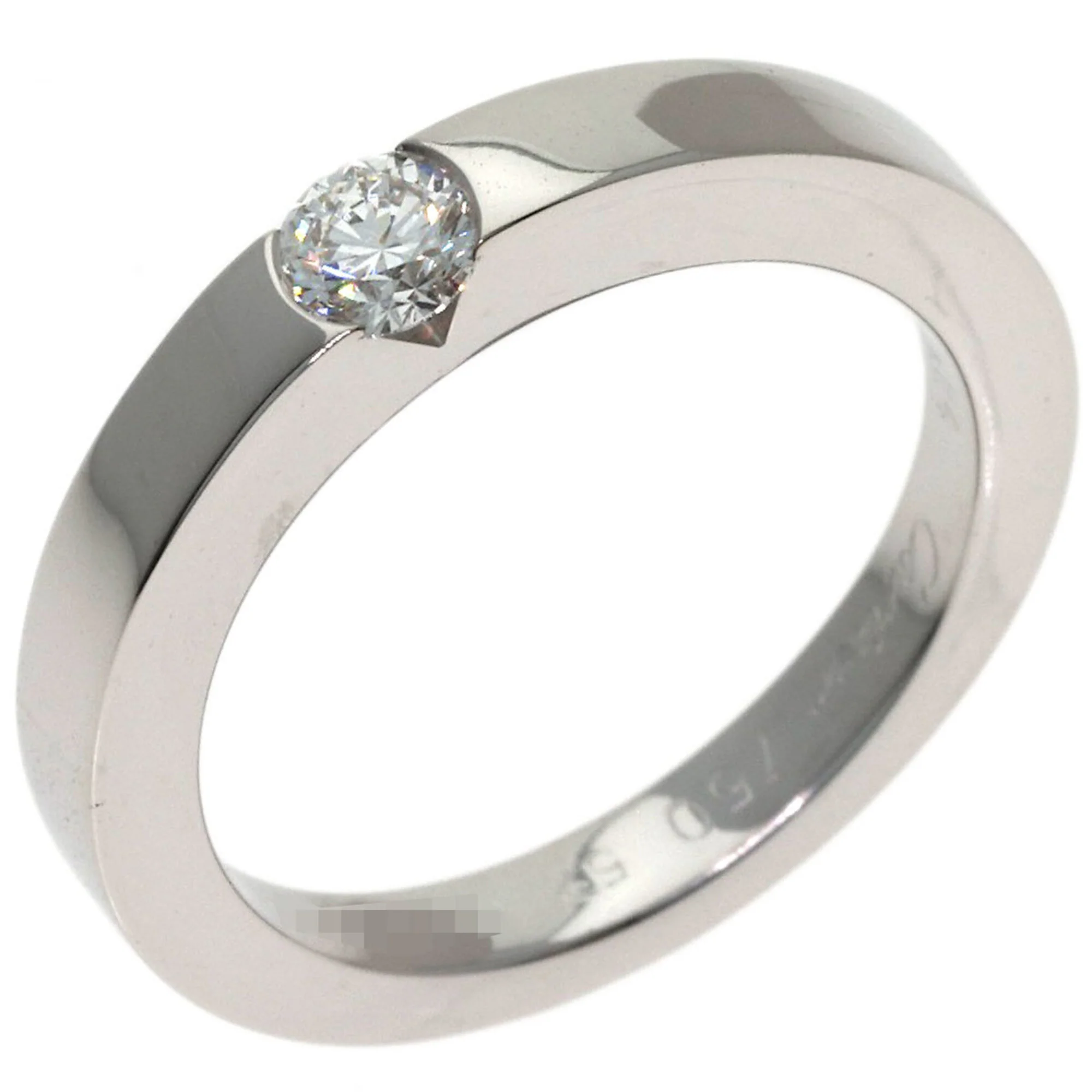 Ring 18K White Gold With Diamond - Image 2