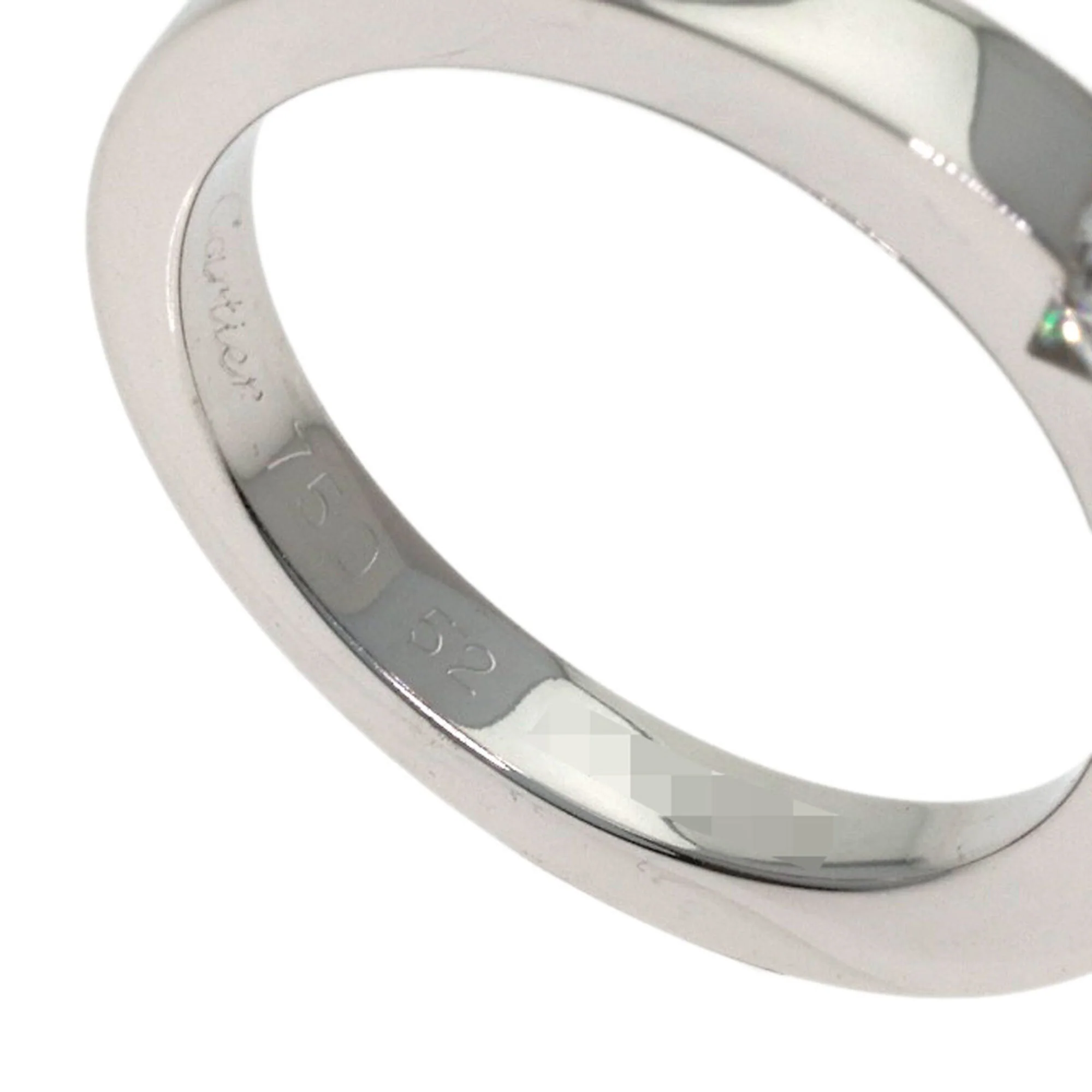 Ring 18K White Gold With Diamond - Image 6