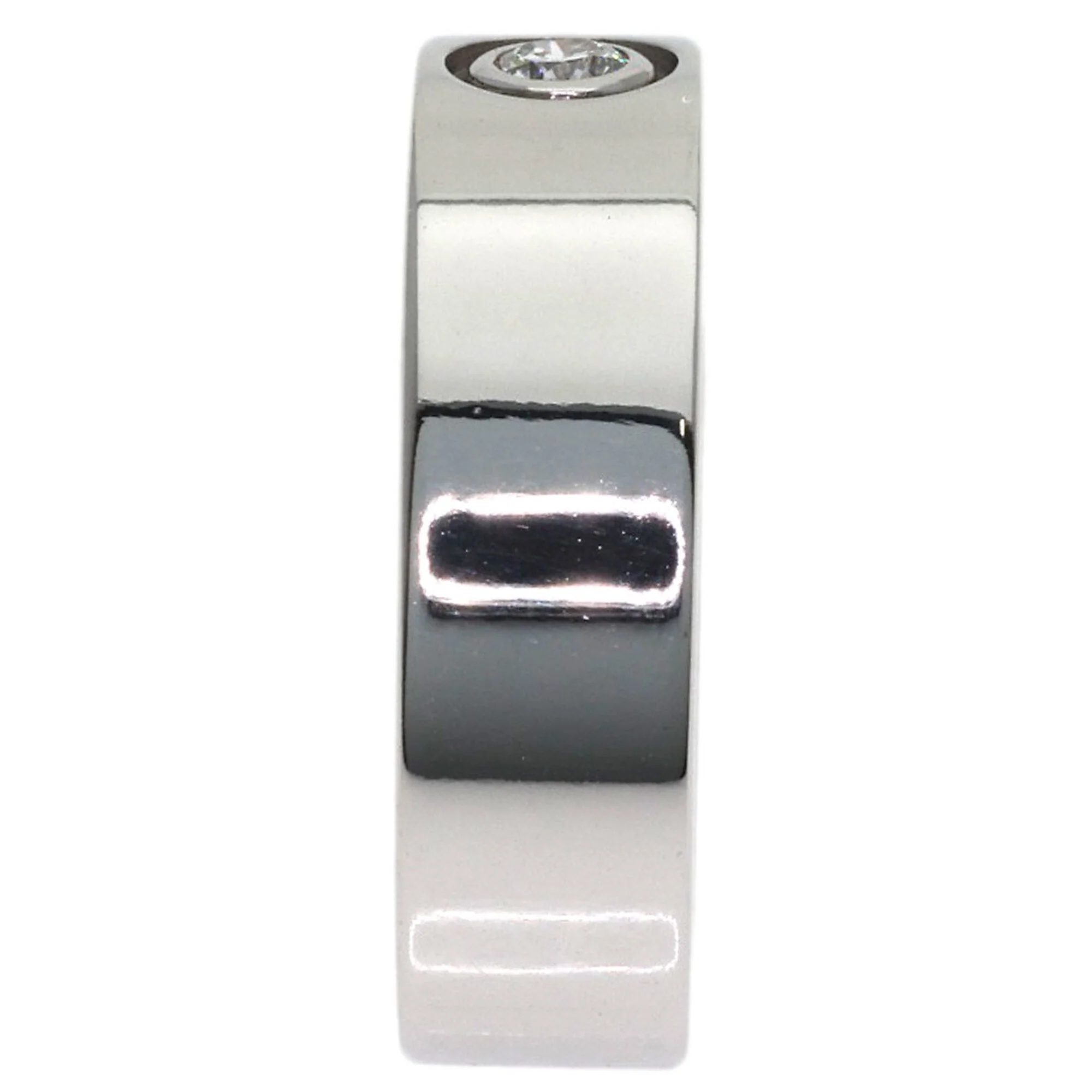 Ring 18K White Gold with Diamond - Image 3