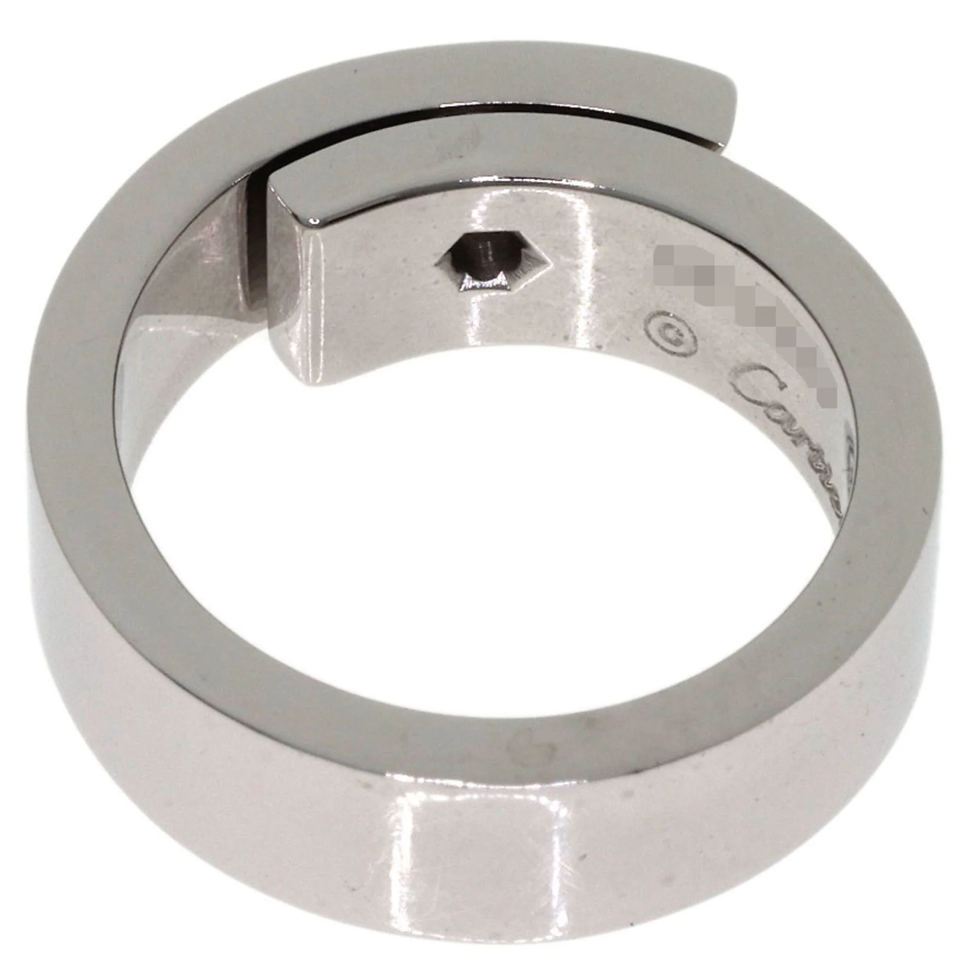 Ring 18K White Gold with Diamond - Image 4
