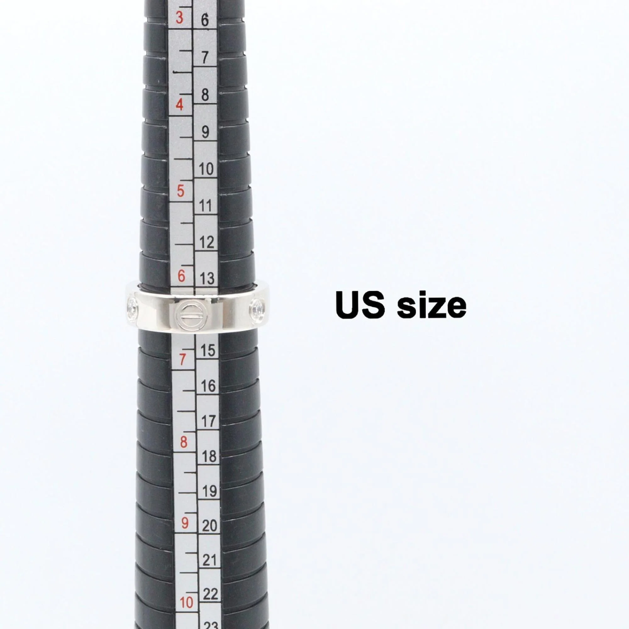 Ring 18K White Gold with Diamond - Image 6