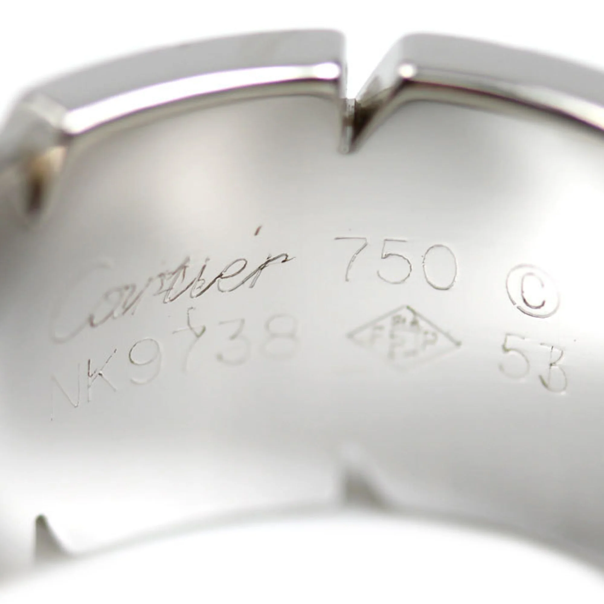 Ring 18K White Gold with Diamond - Image 5