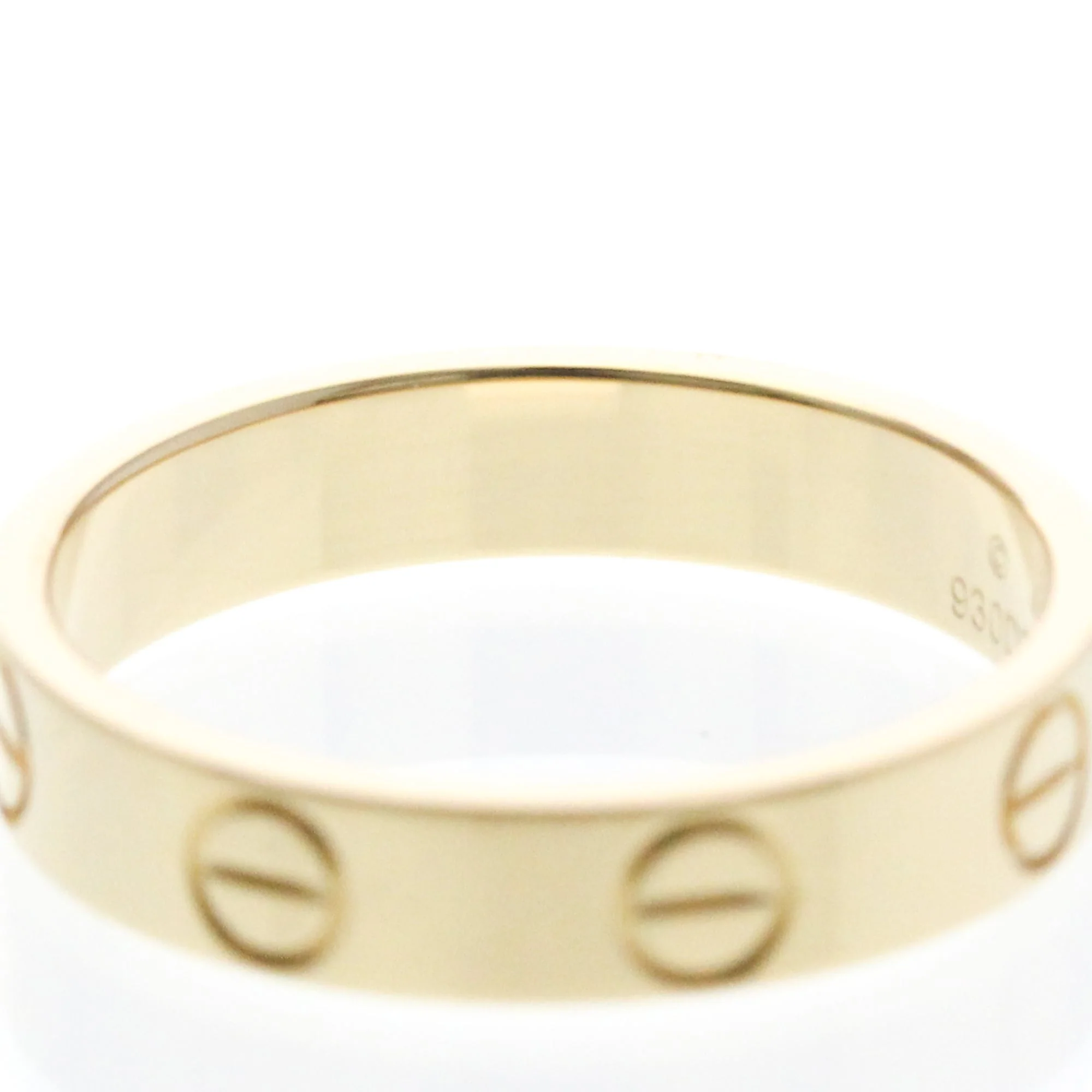 Ring 18K Yellow Gold Mini - Image 6