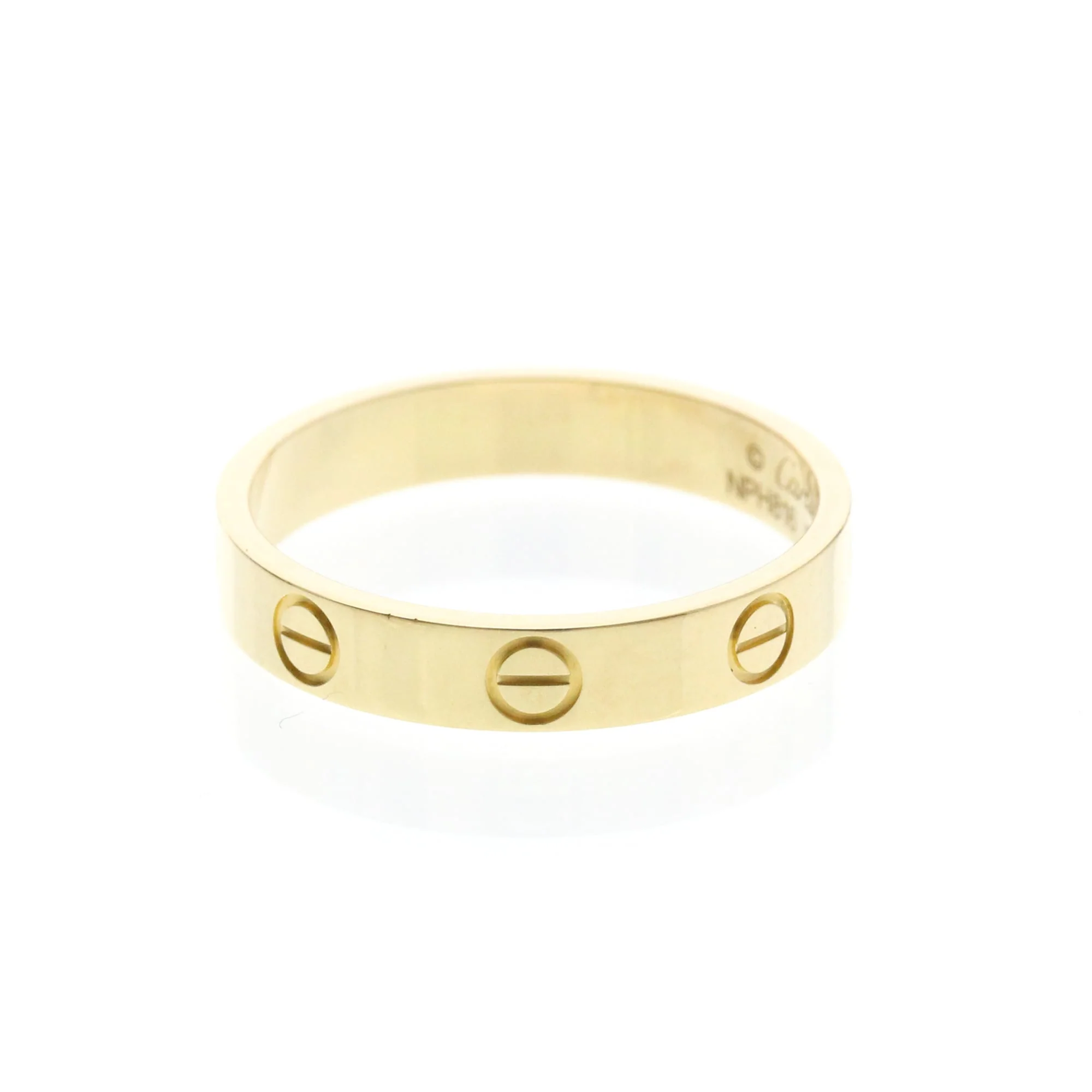 Ring 18K Yellow Gold Mini - Image 2