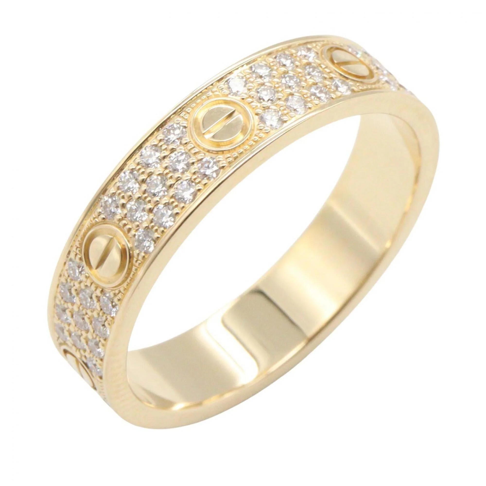 Ring 18K Yellow Gold Small with Diamond